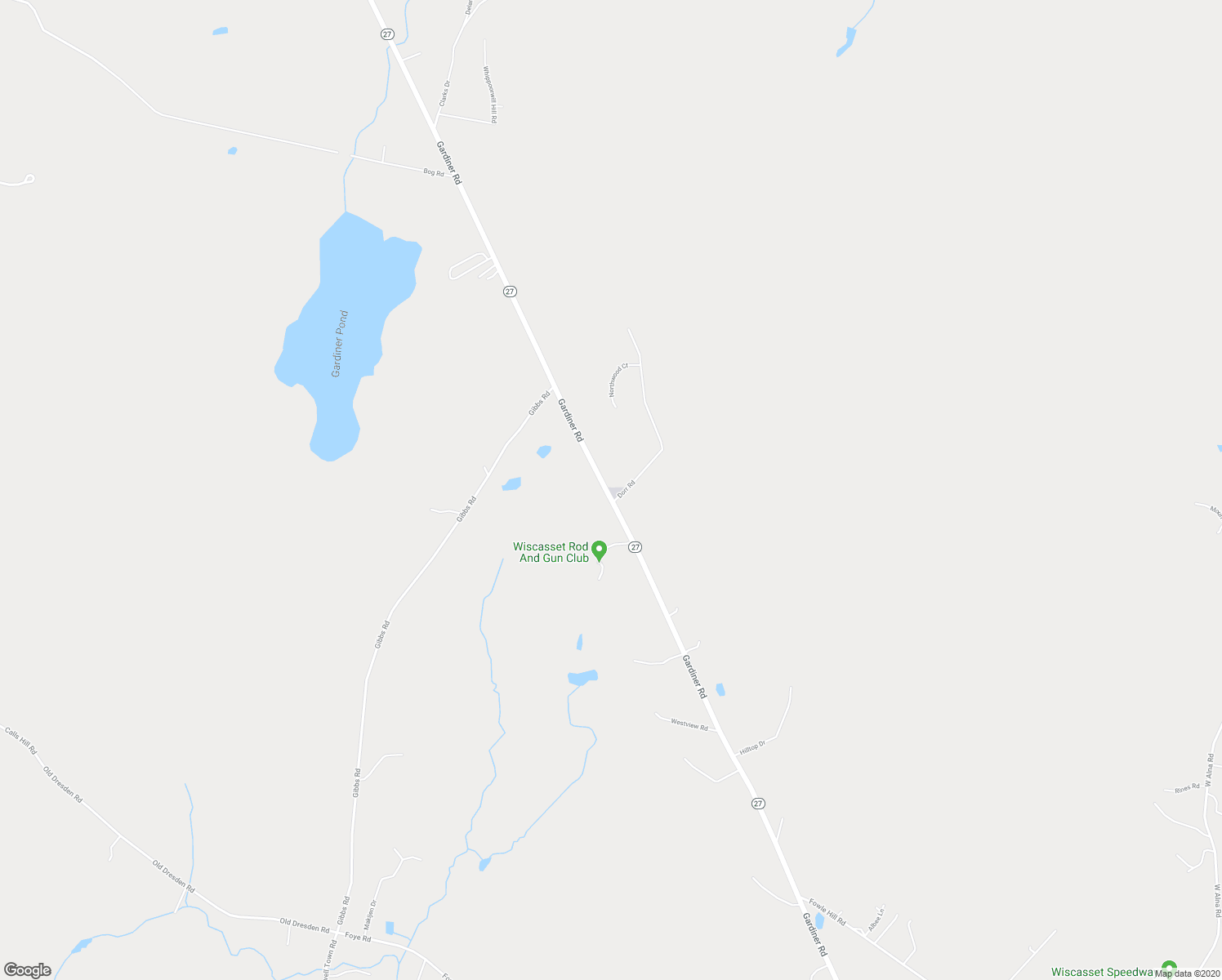 map of restaurants, bars, coffee shops, grocery stores, and more near 704 Gardiner Road in Wiscasset