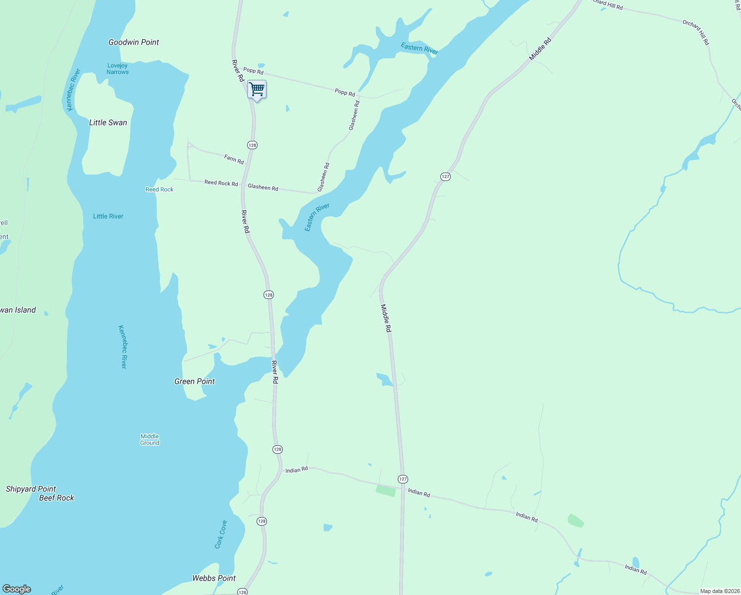 map of restaurants, bars, coffee shops, grocery stores, and more near 897 Middle Road in Dresden