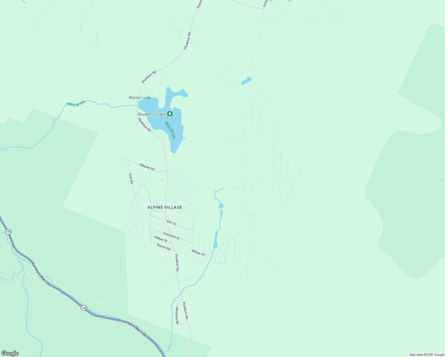 map of restaurants, bars, coffee shops, grocery stores, and more near in Warren