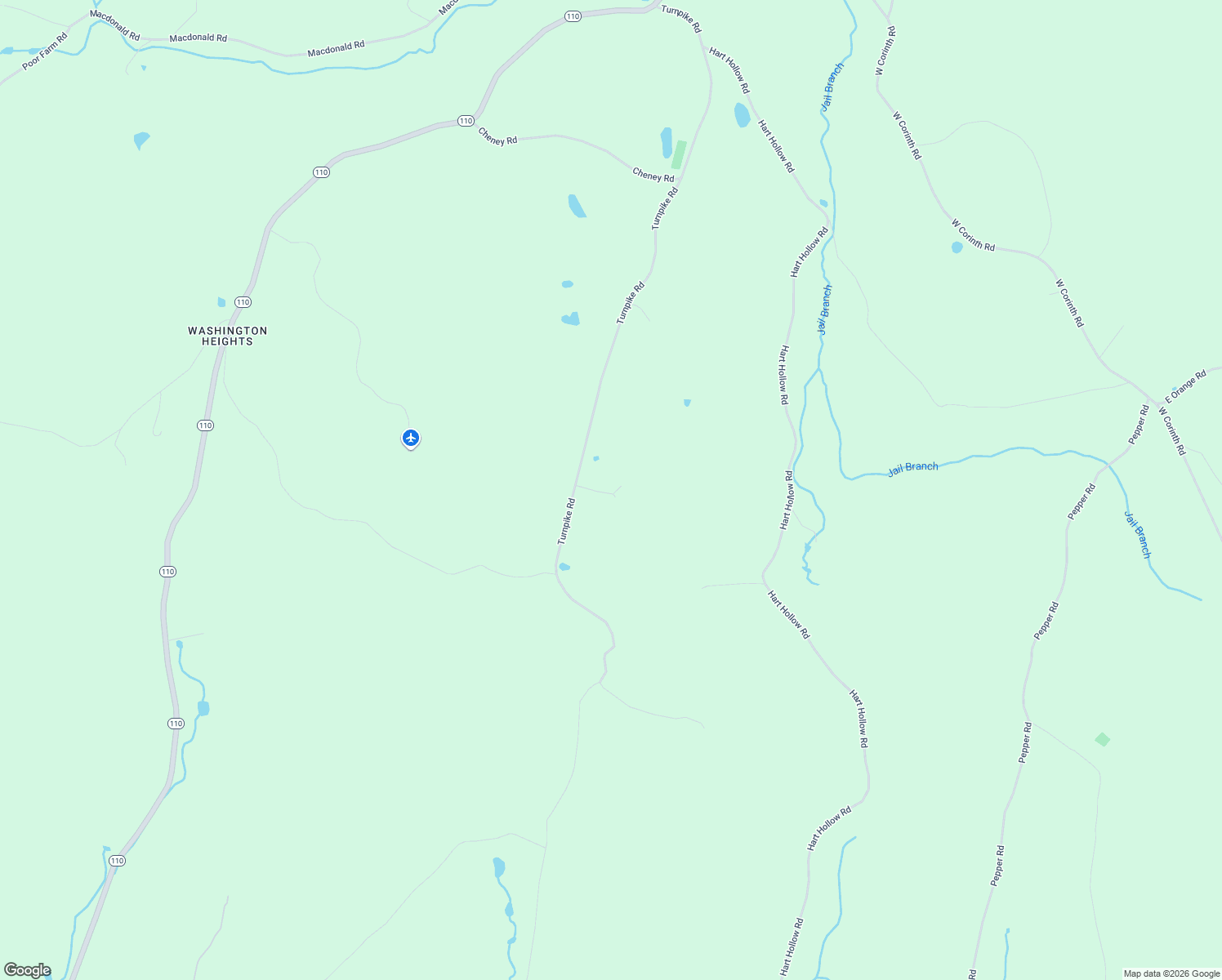 map of restaurants, bars, coffee shops, grocery stores, and more near 1447 Turnpike Rd in Washington