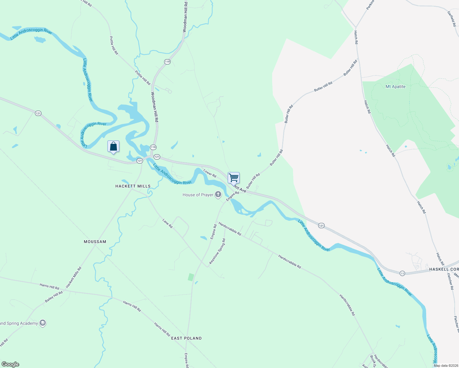 map of restaurants, bars, coffee shops, grocery stores, and more near 222 Minot Avenue in Minot