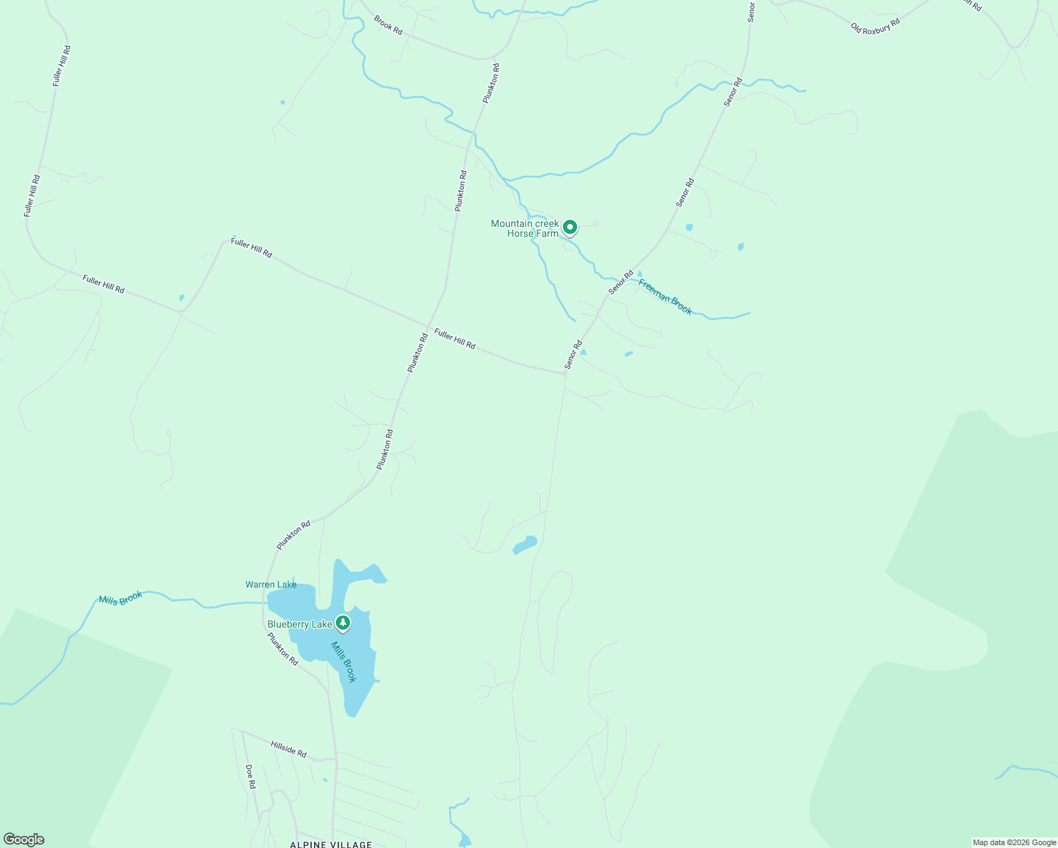 map of restaurants, bars, coffee shops, grocery stores, and more near 202 Prickly Mountain Road in Warren