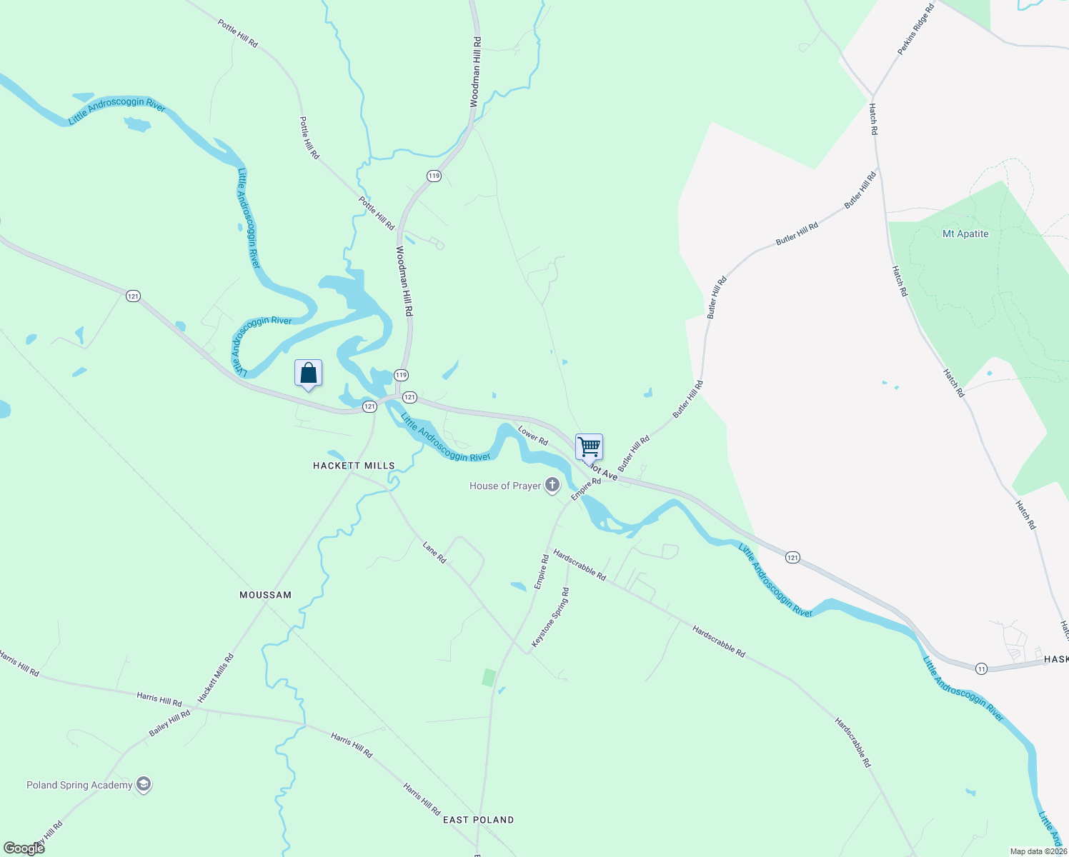 map of restaurants, bars, coffee shops, grocery stores, and more near 222 Minot Avenue in Minot