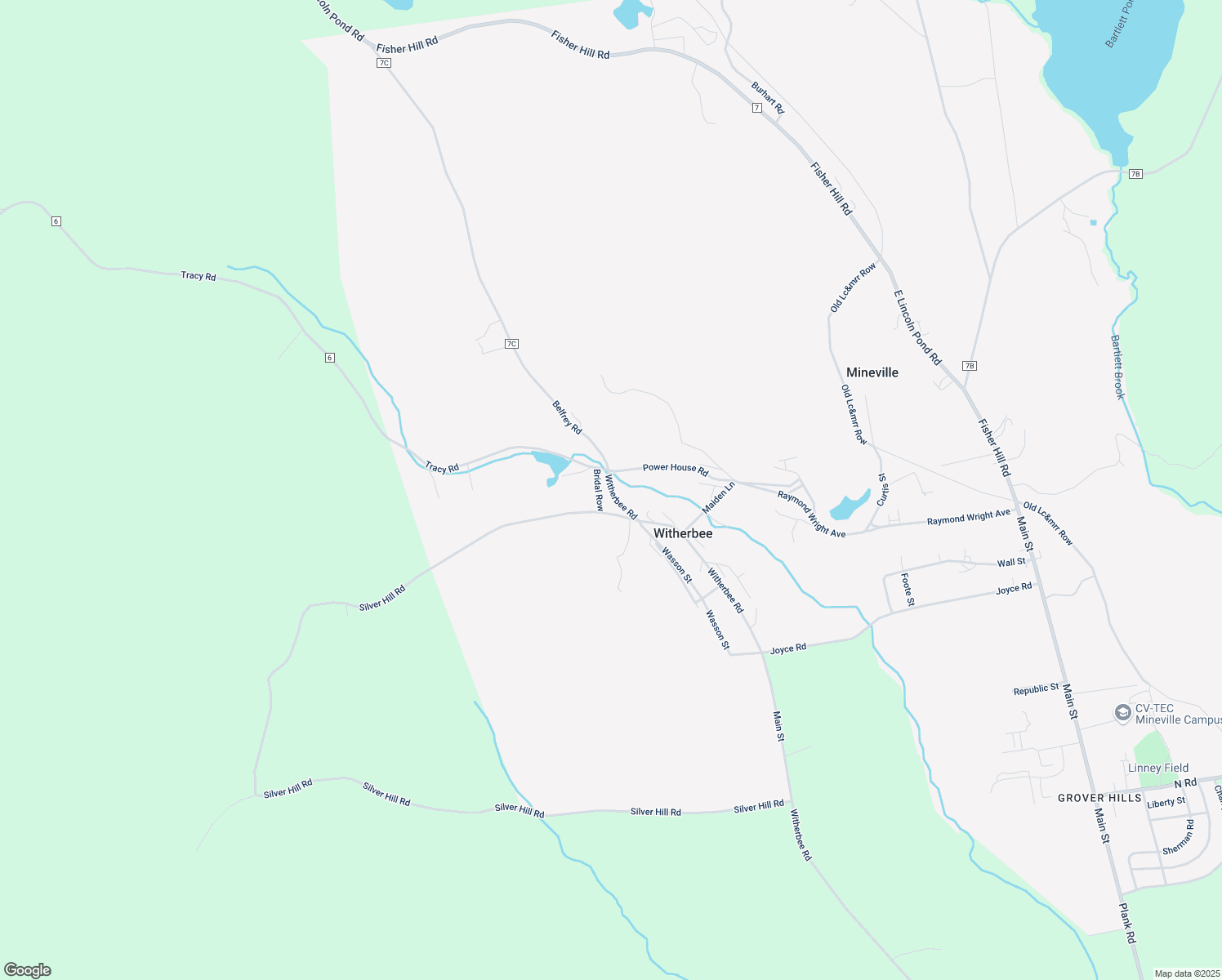 map of restaurants, bars, coffee shops, grocery stores, and more near 34 Bridal Row in Witherbee
