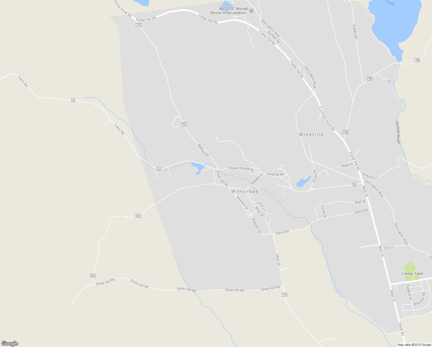 map of restaurants, bars, coffee shops, grocery stores, and more near 34 Bridal Row in Witherbee