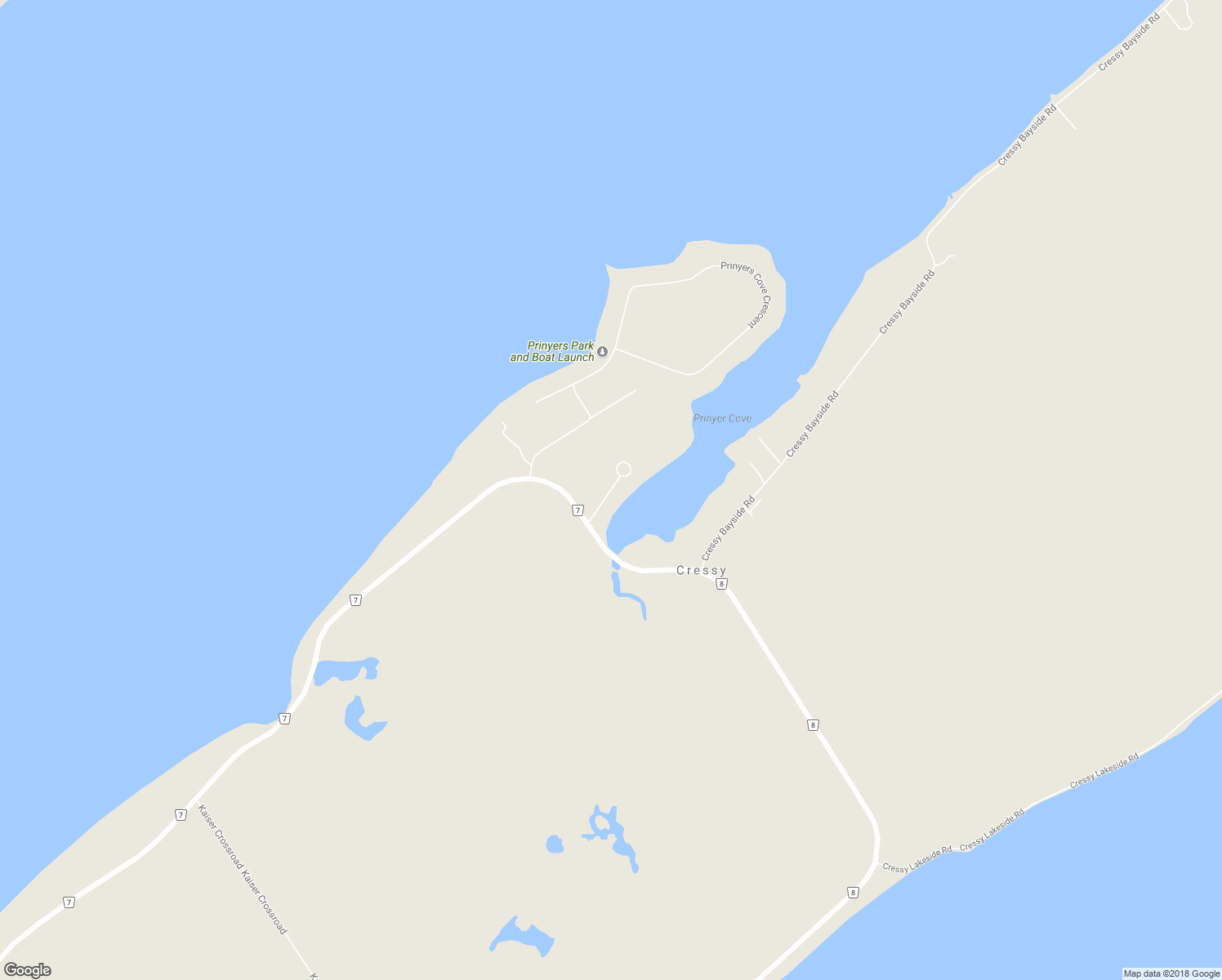 map of restaurants, bars, coffee shops, grocery stores, and more near 60 North Marysburgh Court in Prince Edward