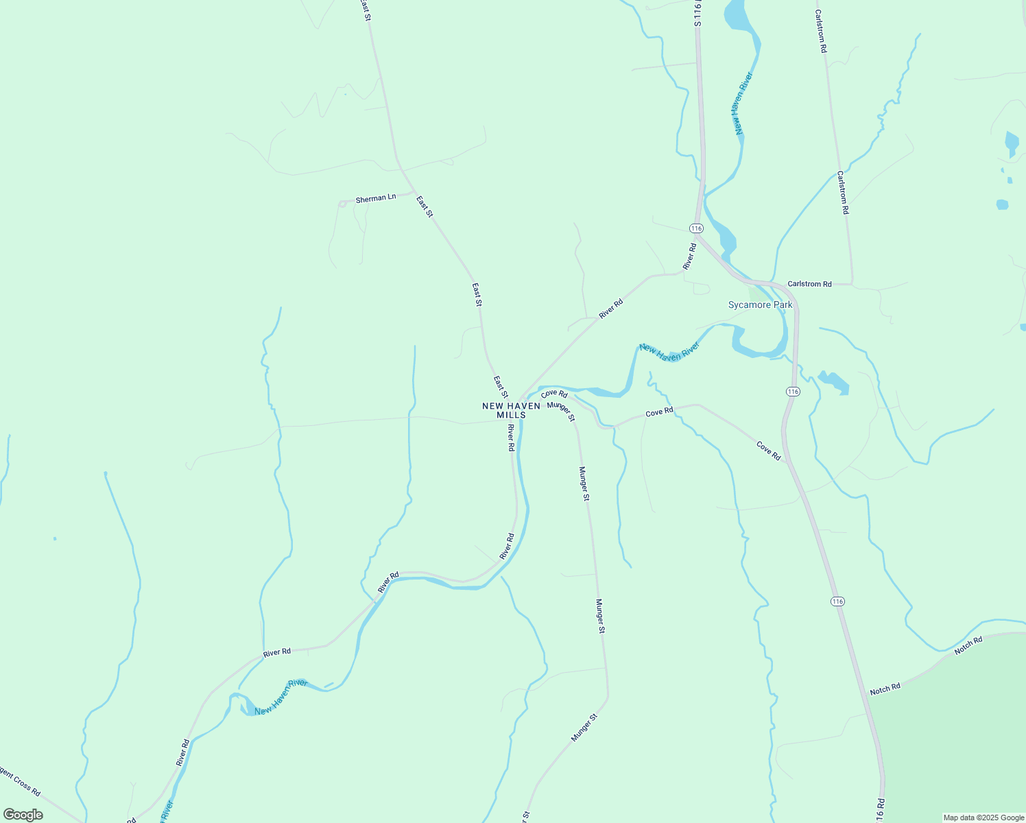 map of restaurants, bars, coffee shops, grocery stores, and more near 5472 River Road in Addison County