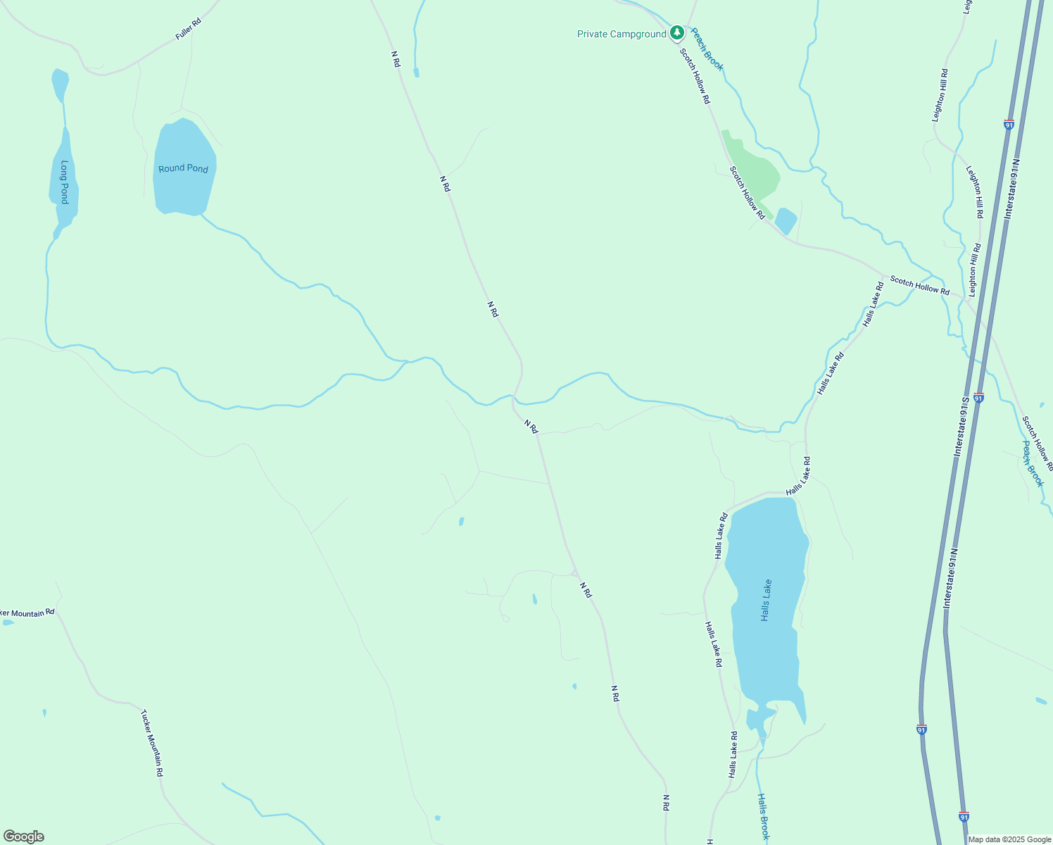 map of restaurants, bars, coffee shops, grocery stores, and more near North Road in Newbury