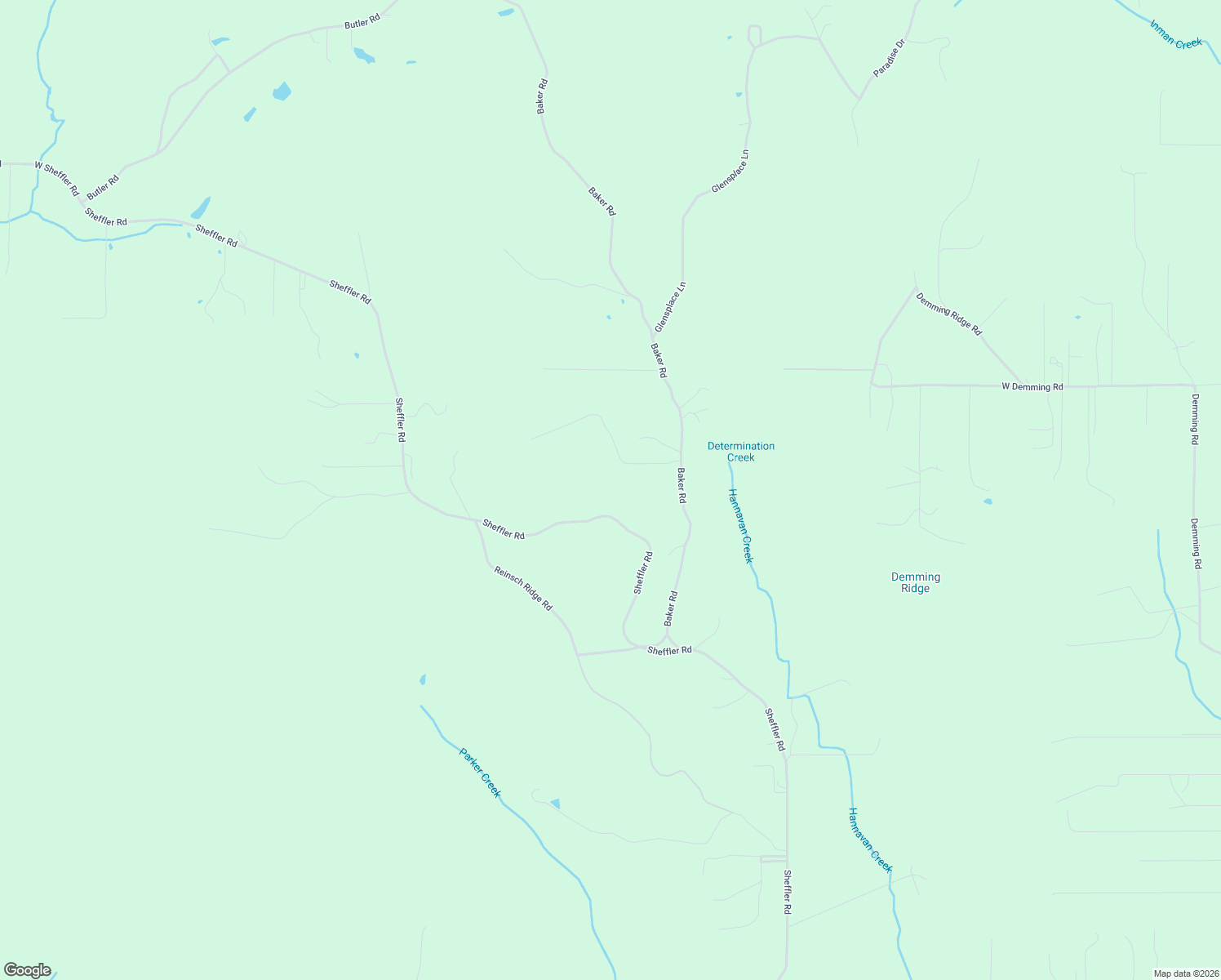 map of restaurants, bars, coffee shops, grocery stores, and more near 89975 Sheffler Road in Elmira