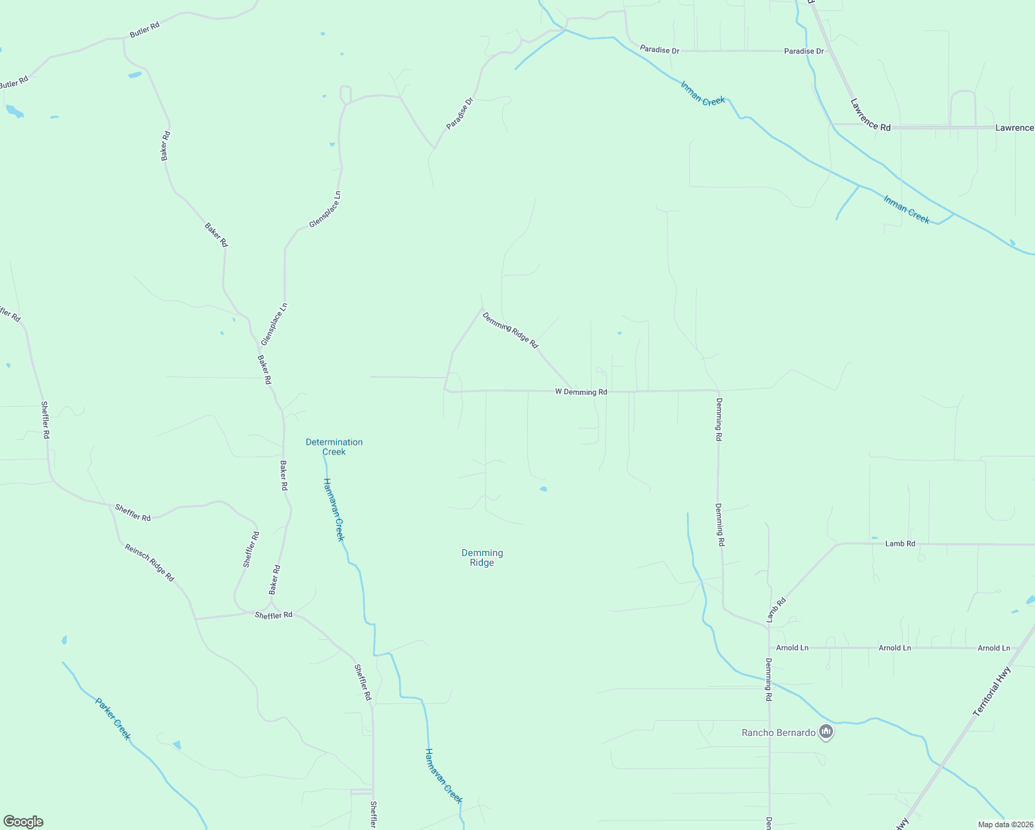 map of restaurants, bars, coffee shops, grocery stores, and more near 24724 West Demming Road in Elmira