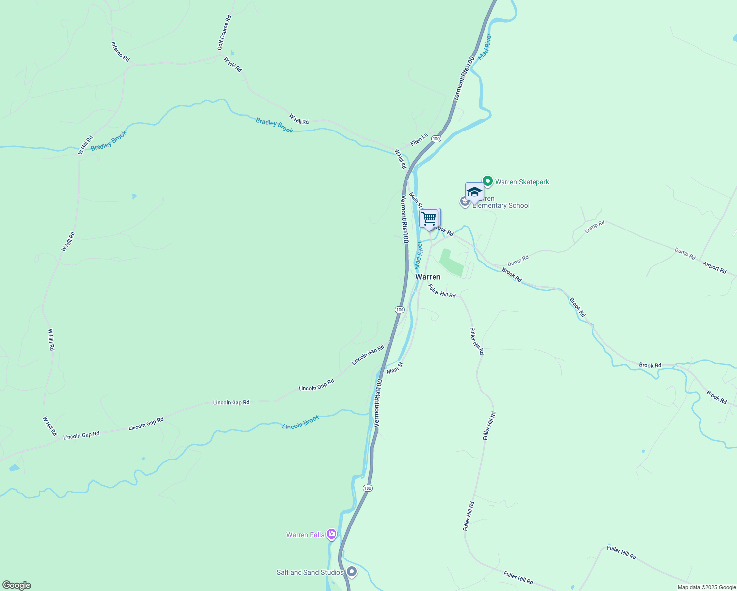 2718 Vermont 100, Warren VT Walk Score