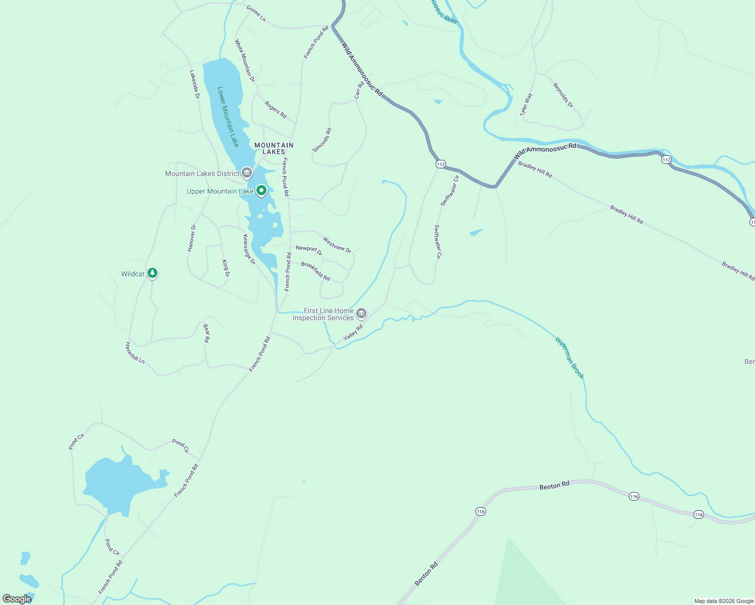 map of restaurants, bars, coffee shops, grocery stores, and more near Valley Road in Haverhill