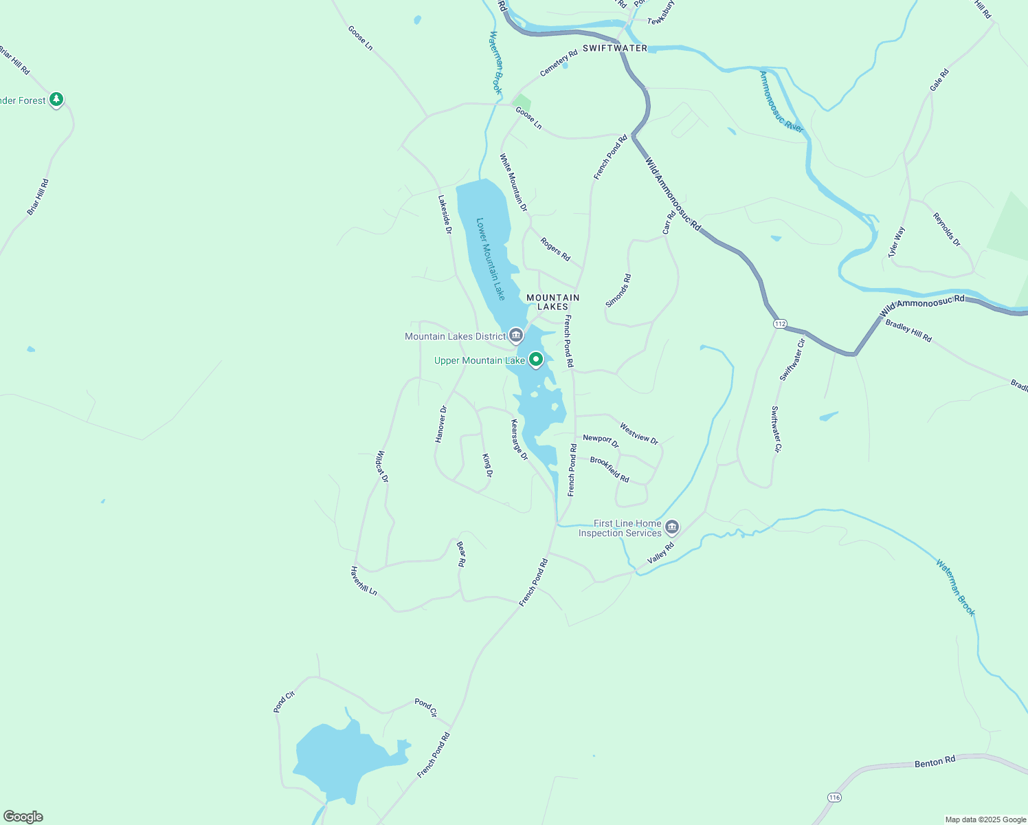 map of restaurants, bars, coffee shops, grocery stores, and more near 200 Kearsarge Drive in Haverhill
