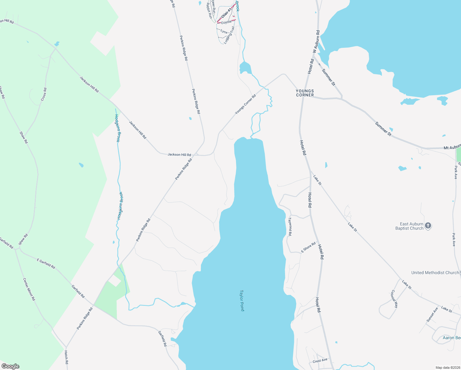 map of restaurants, bars, coffee shops, grocery stores, and more near 100 Everett Road in Auburn