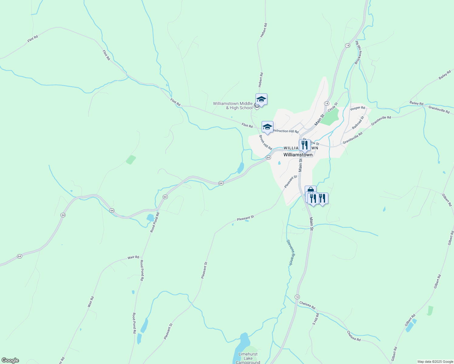 319 Vermont 64, Williamstown VT Walk Score