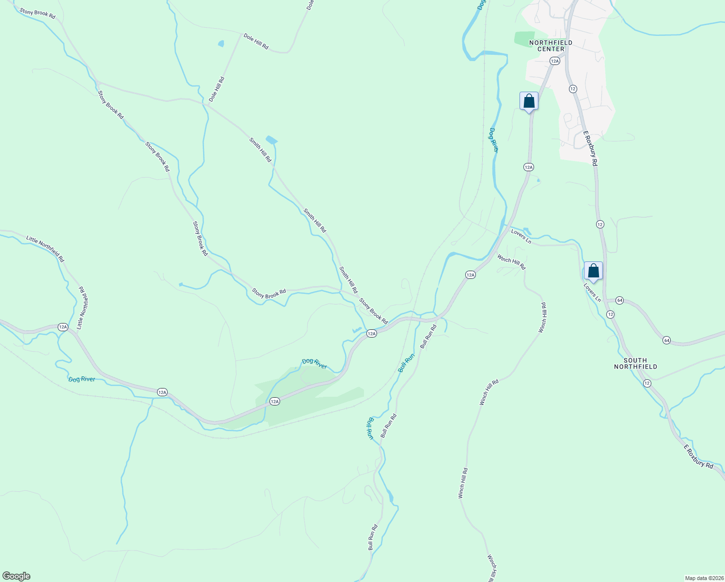 map of restaurants, bars, coffee shops, grocery stores, and more near 22 Smith Hill Road in Northfield
