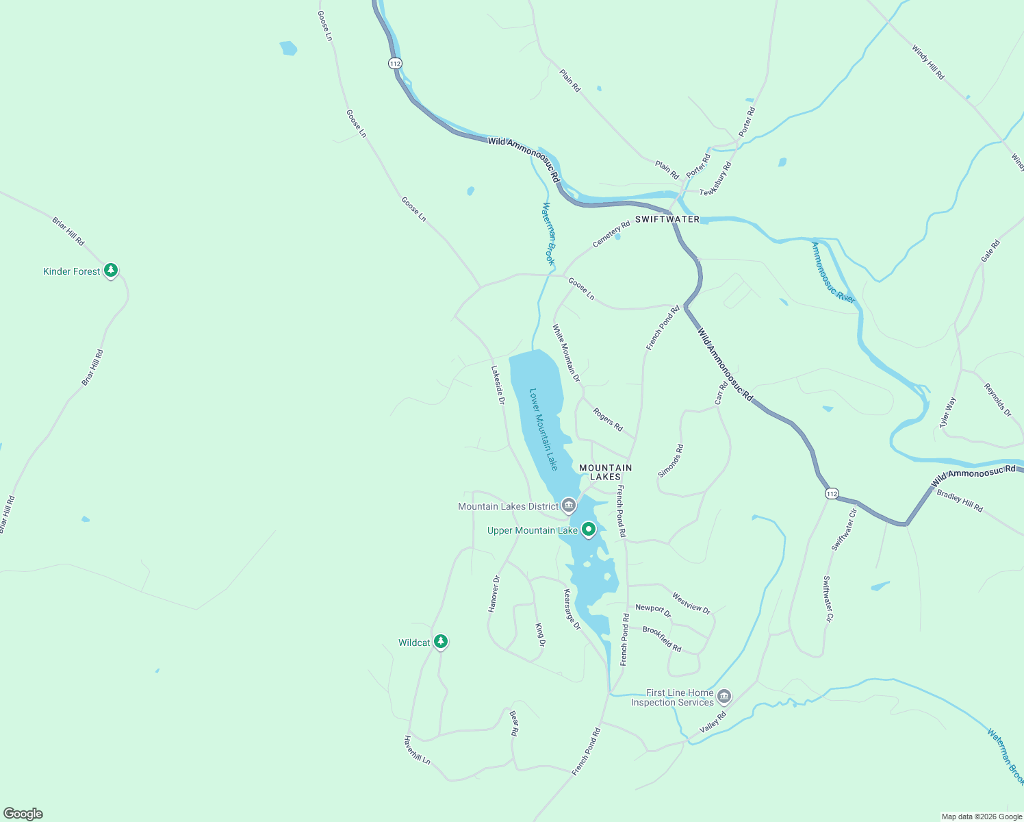 map of restaurants, bars, coffee shops, grocery stores, and more near 132 Lakeside Drive in Haverhill