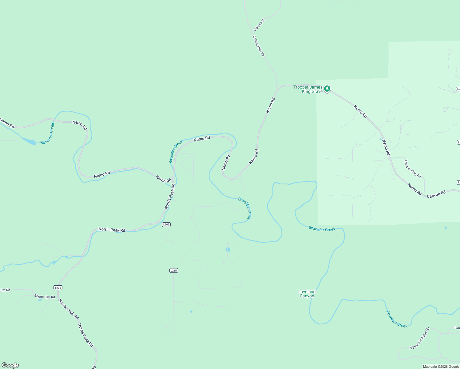 map of restaurants, bars, coffee shops, grocery stores, and more near 11515 Nemo Road in Rapid City