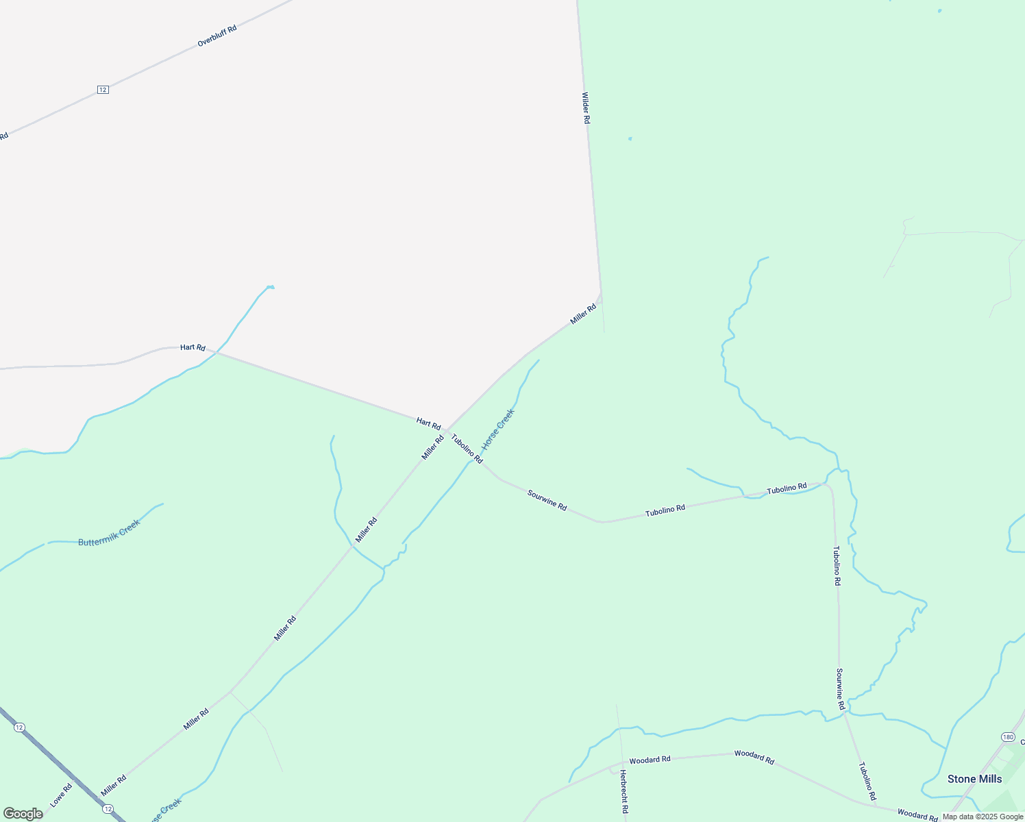 map of restaurants, bars, coffee shops, grocery stores, and more near 32062 Miller Road in La Fargeville
