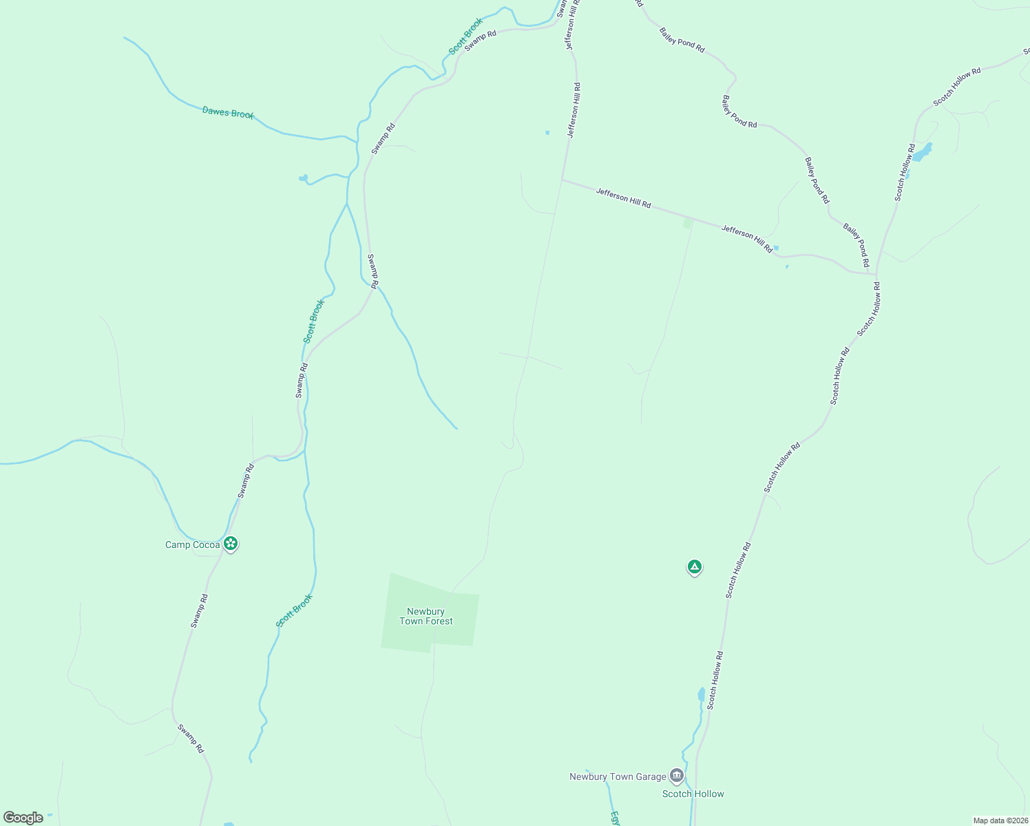 map of restaurants, bars, coffee shops, grocery stores, and more near 748 Old Schoolhouse Road in Newbury