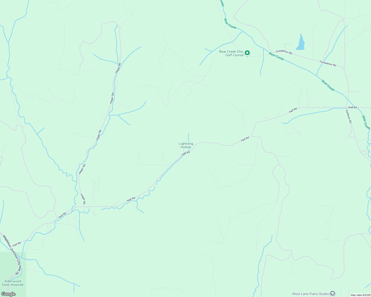 map of restaurants, bars, coffee shops, grocery stores, and more near 24099 Hall Road in Cheshire