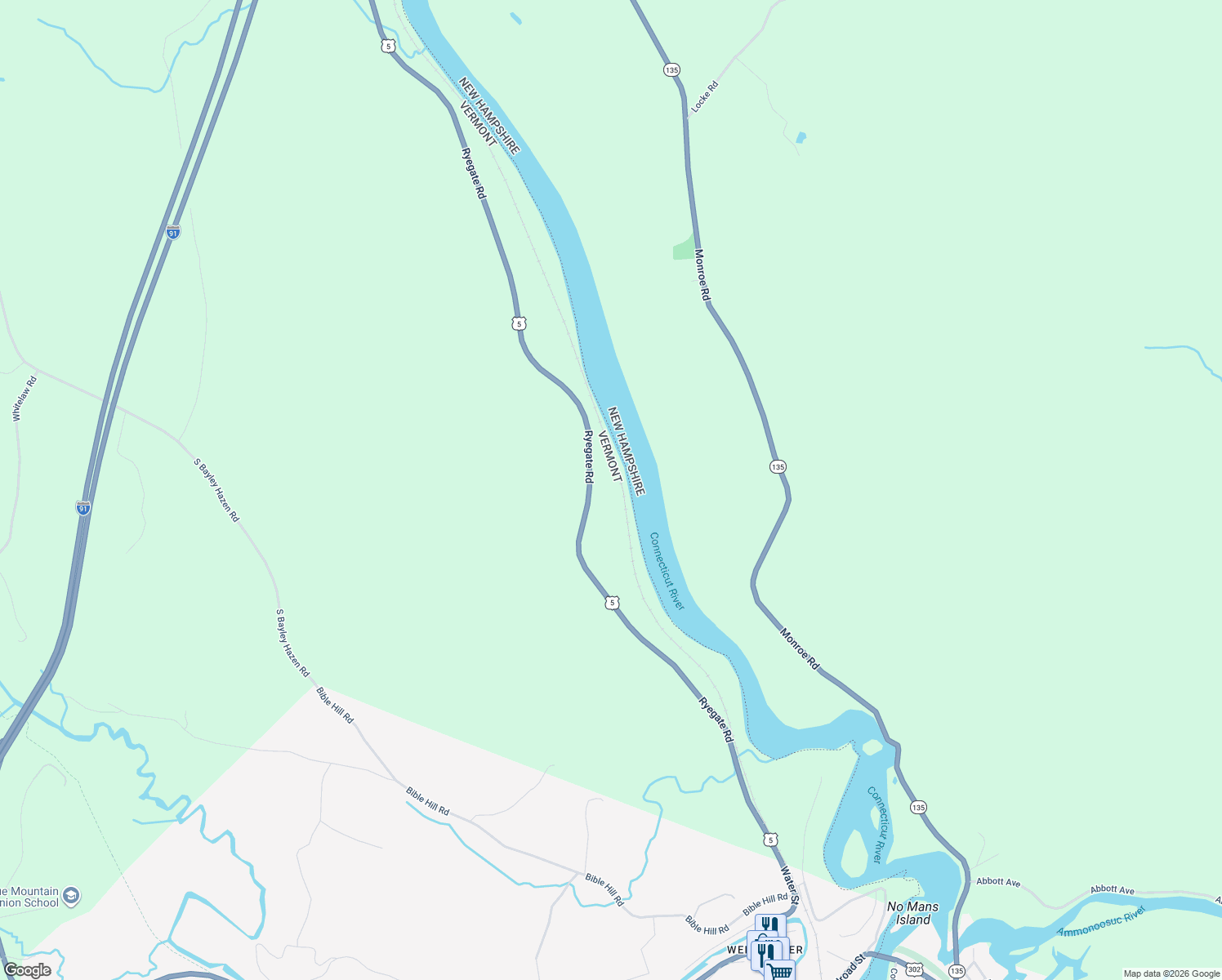 map of restaurants, bars, coffee shops, grocery stores, and more near 1118 Ryegate Road in Ryegate