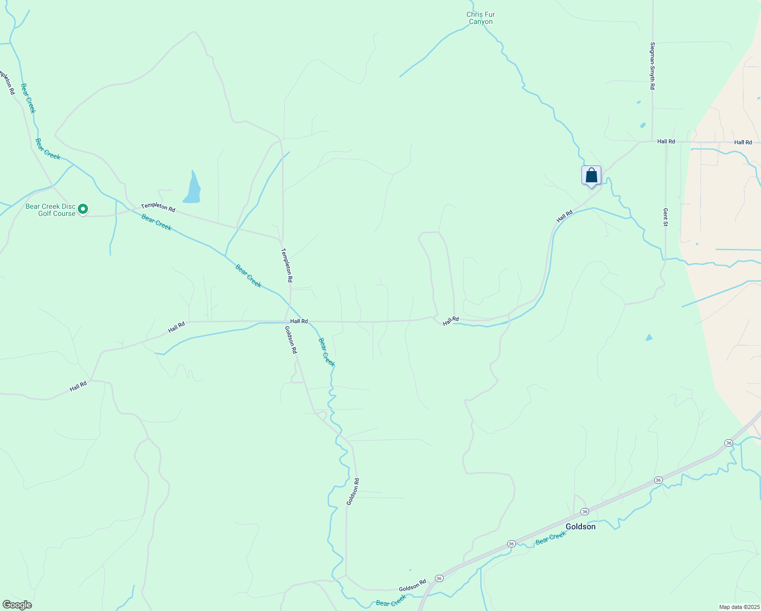 map of restaurants, bars, coffee shops, grocery stores, and more near 25063 Hall Road in Cheshire