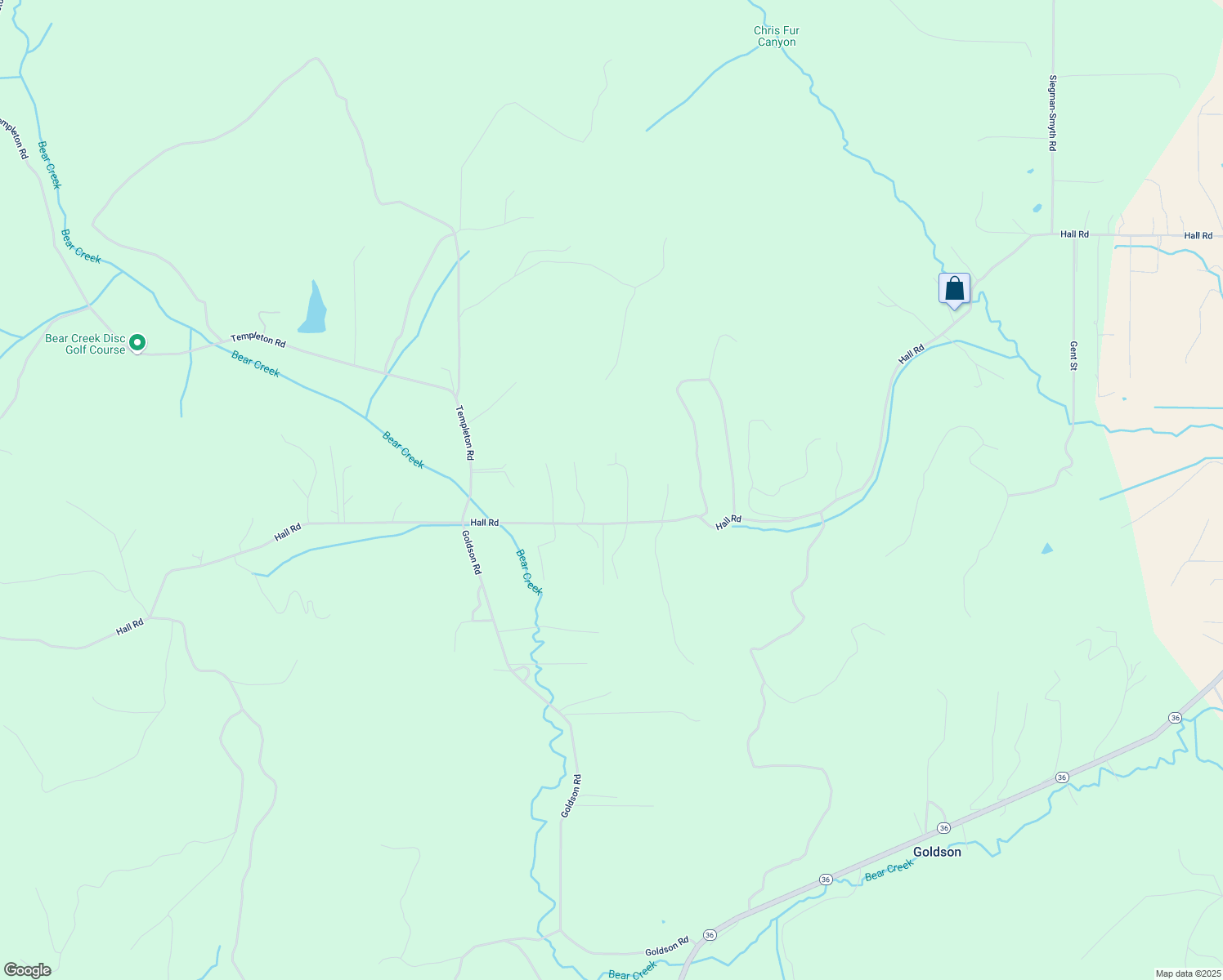 map of restaurants, bars, coffee shops, grocery stores, and more near 25063 Hall Road in Cheshire