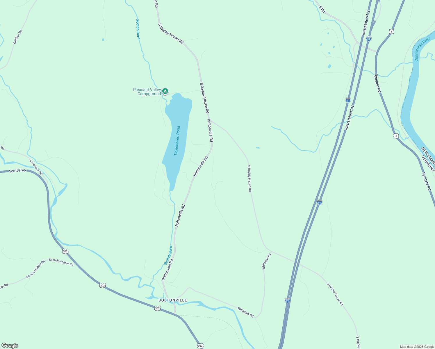 map of restaurants, bars, coffee shops, grocery stores, and more near 483 Henderson Drive in Ryegate