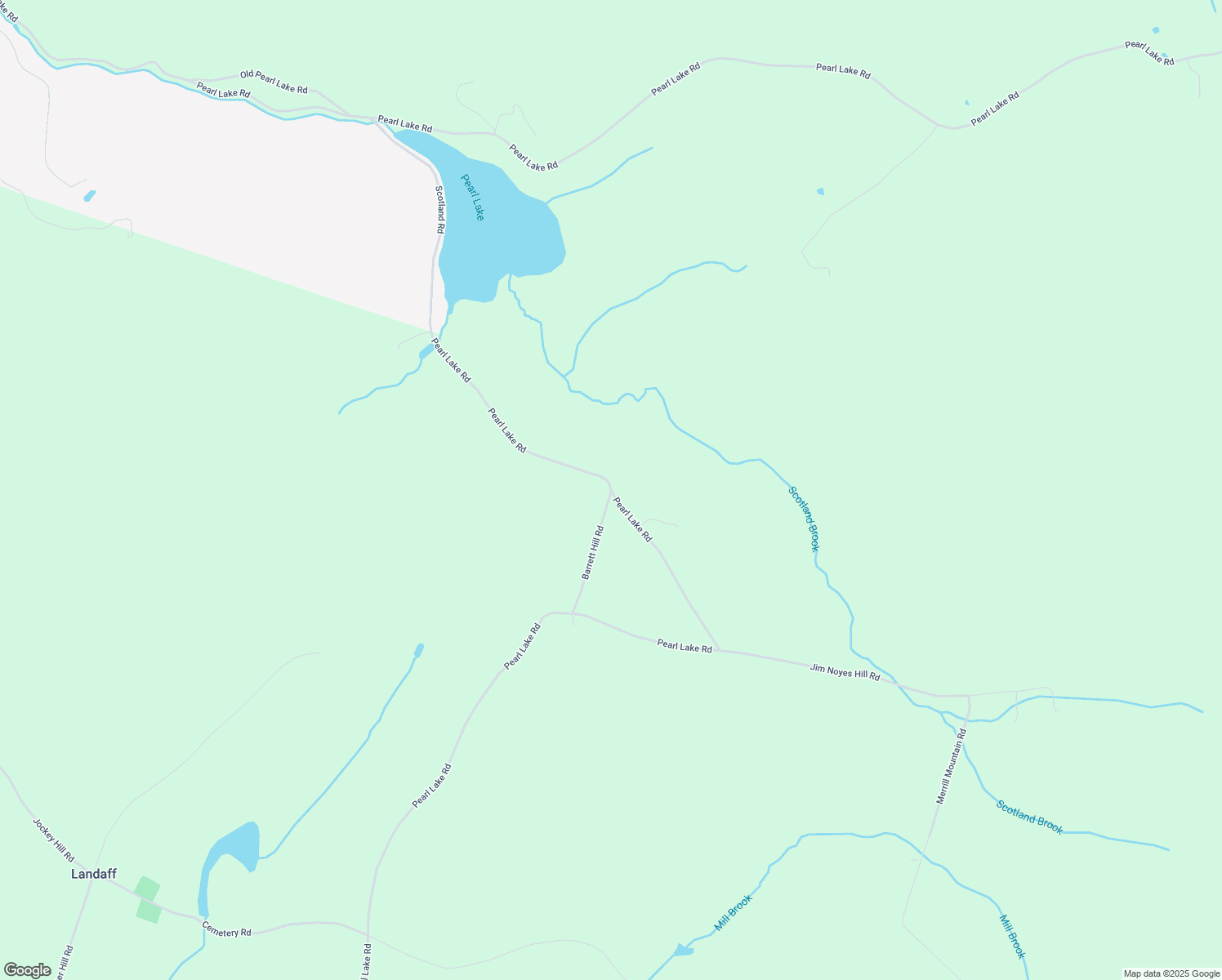 map of restaurants, bars, coffee shops, grocery stores, and more near 4464 Pearl Lake Road in Landaff