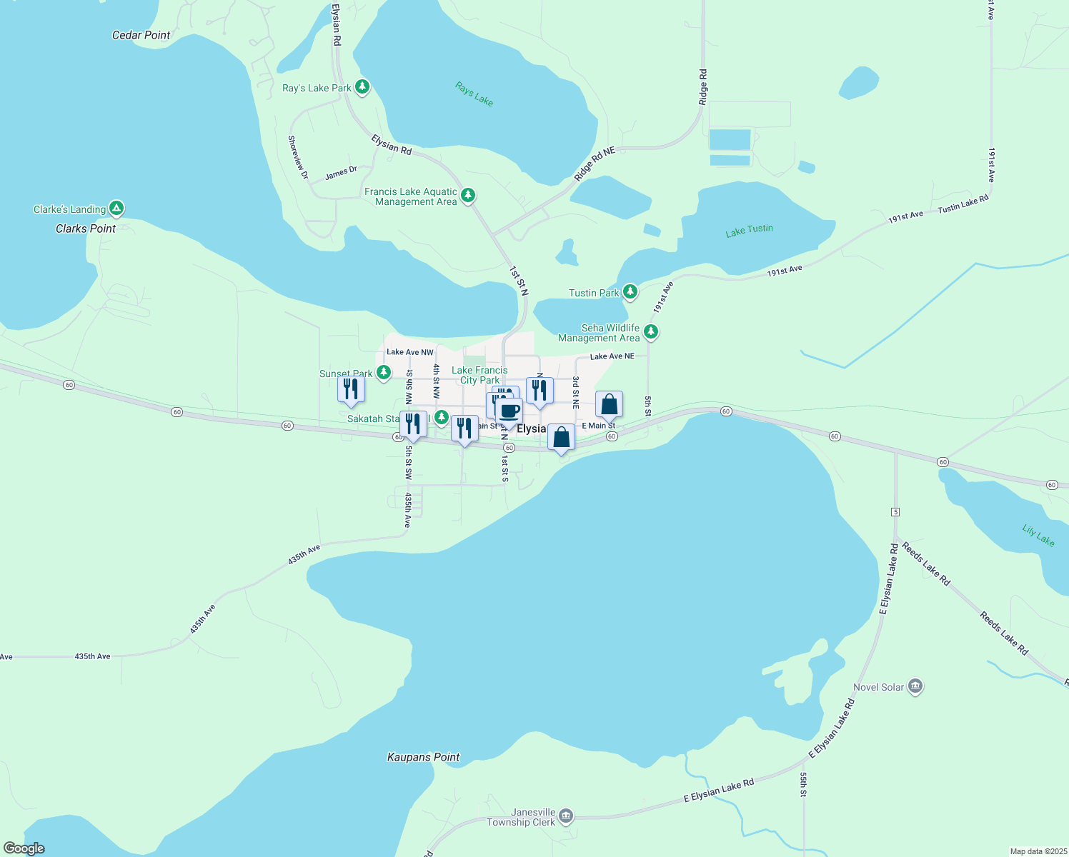 Lake Francis Road, Elysian MN Walk Score