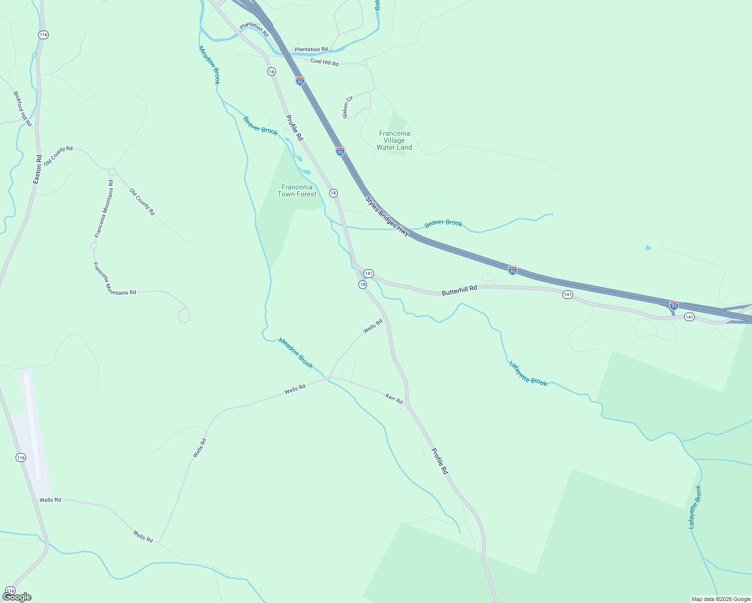 map of restaurants, bars, coffee shops, grocery stores, and more near 1517 Profile Road in Franconia