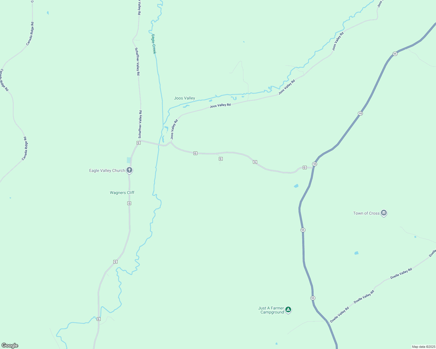 map of restaurants, bars, coffee shops, grocery stores, and more near W691 County Road G in Fountain City