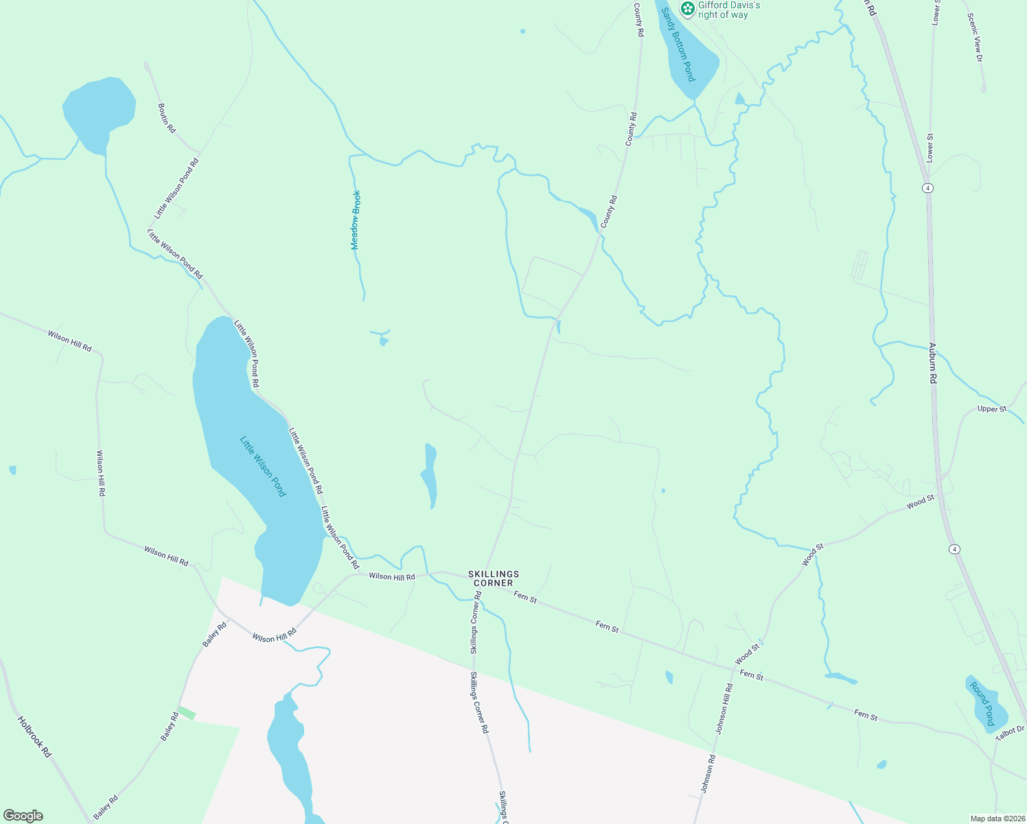 map of restaurants, bars, coffee shops, grocery stores, and more near 12 Fortin Drive in Turner