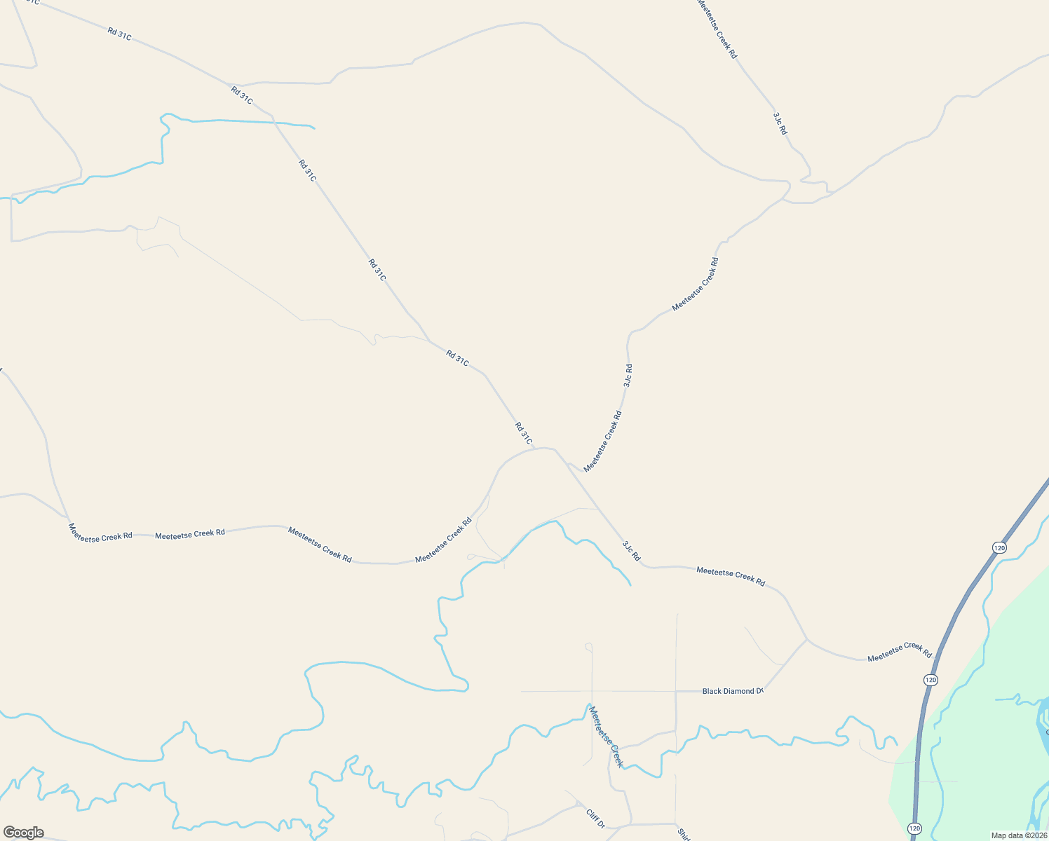 map of restaurants, bars, coffee shops, grocery stores, and more near Road 31C in Meeteetse