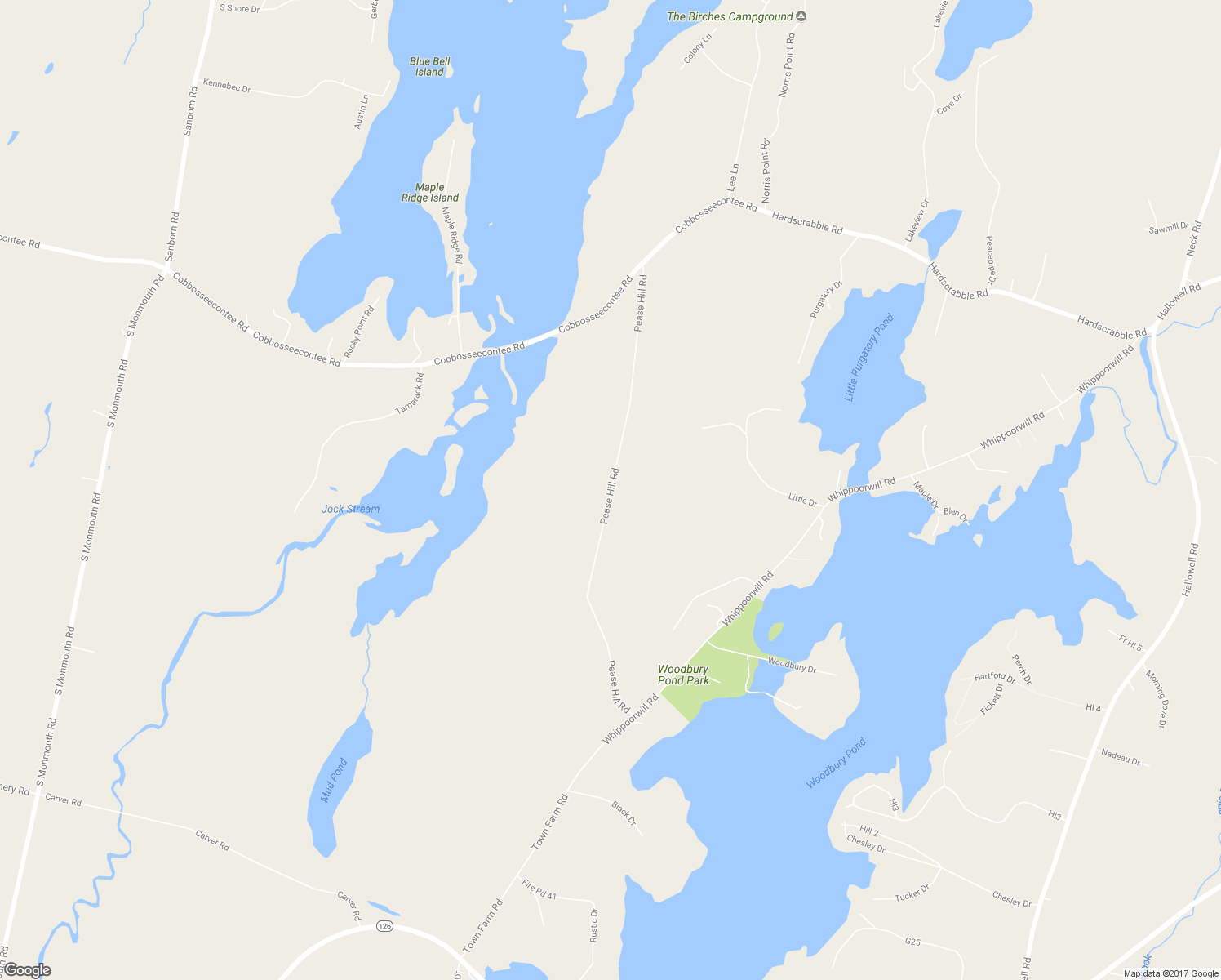 map of restaurants, bars, coffee shops, grocery stores, and more near Pease Hill Road in Monmouth