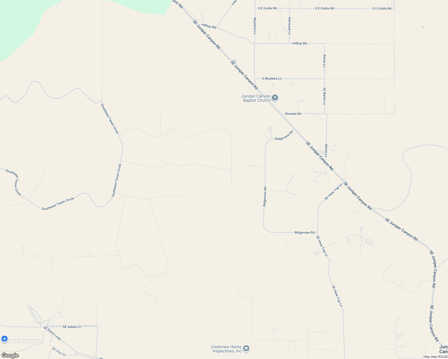 map of restaurants, bars, coffee shops, grocery stores, and more near 4698 SE Laredo Rd in Prineville