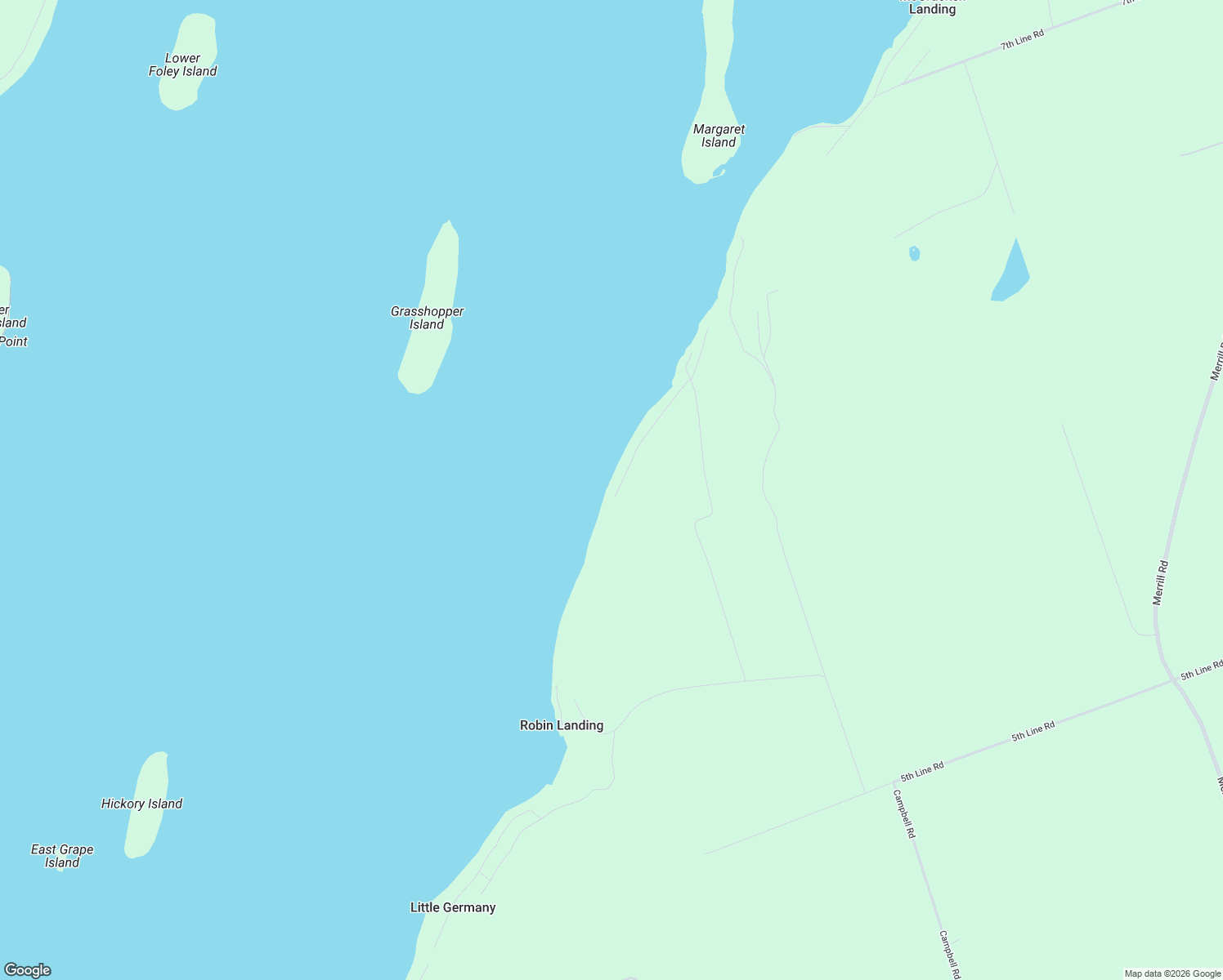 map of restaurants, bars, coffee shops, grocery stores, and more near Unnamed Road in Roseneath