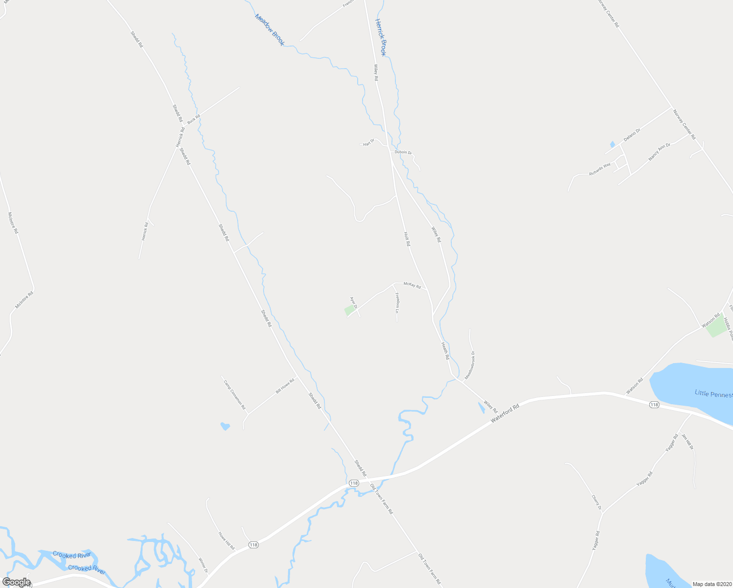 map of restaurants, bars, coffee shops, grocery stores, and more near 29 McKay Road in Norway