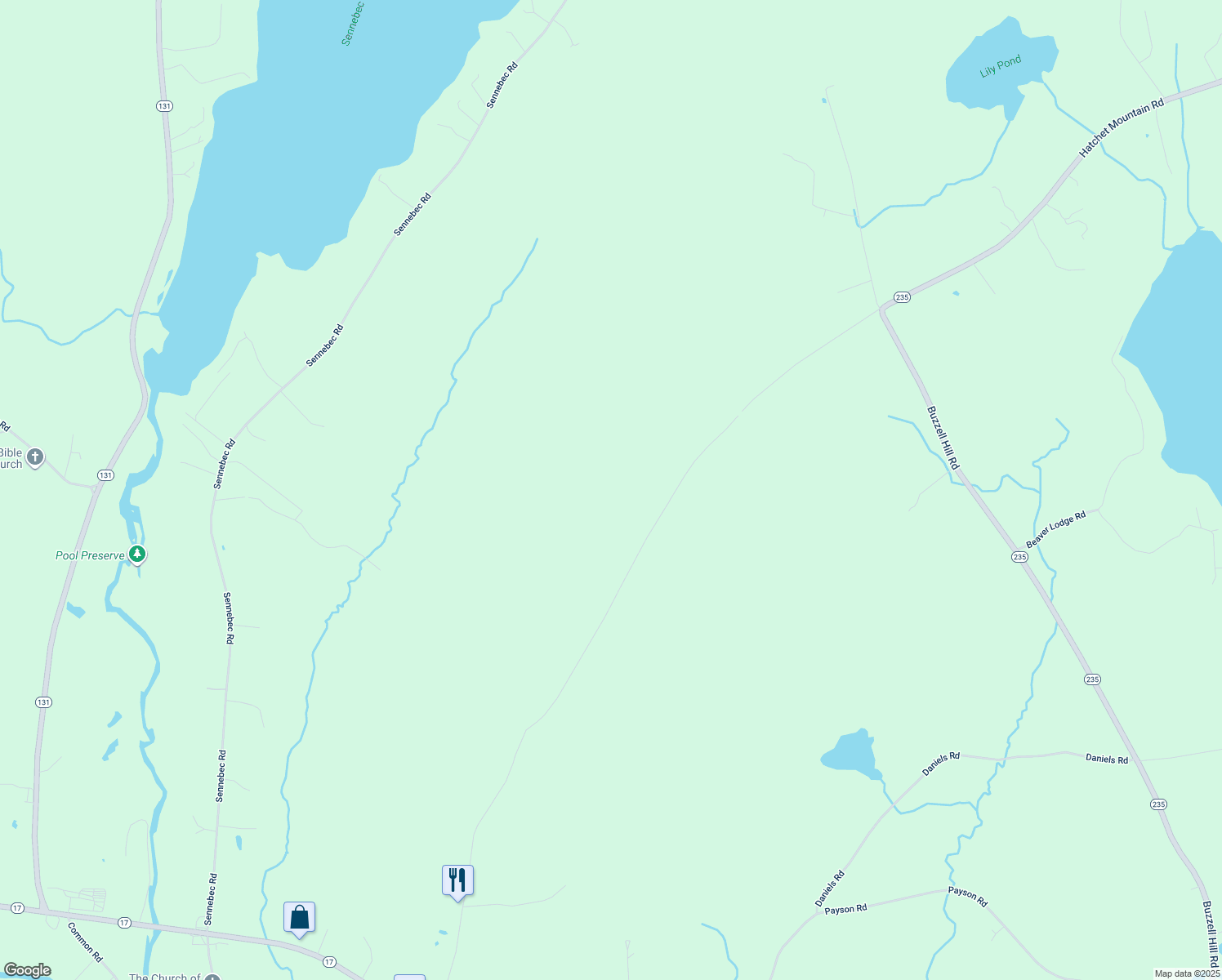 map of restaurants, bars, coffee shops, grocery stores, and more near 54 Barrett Hill Road in Union