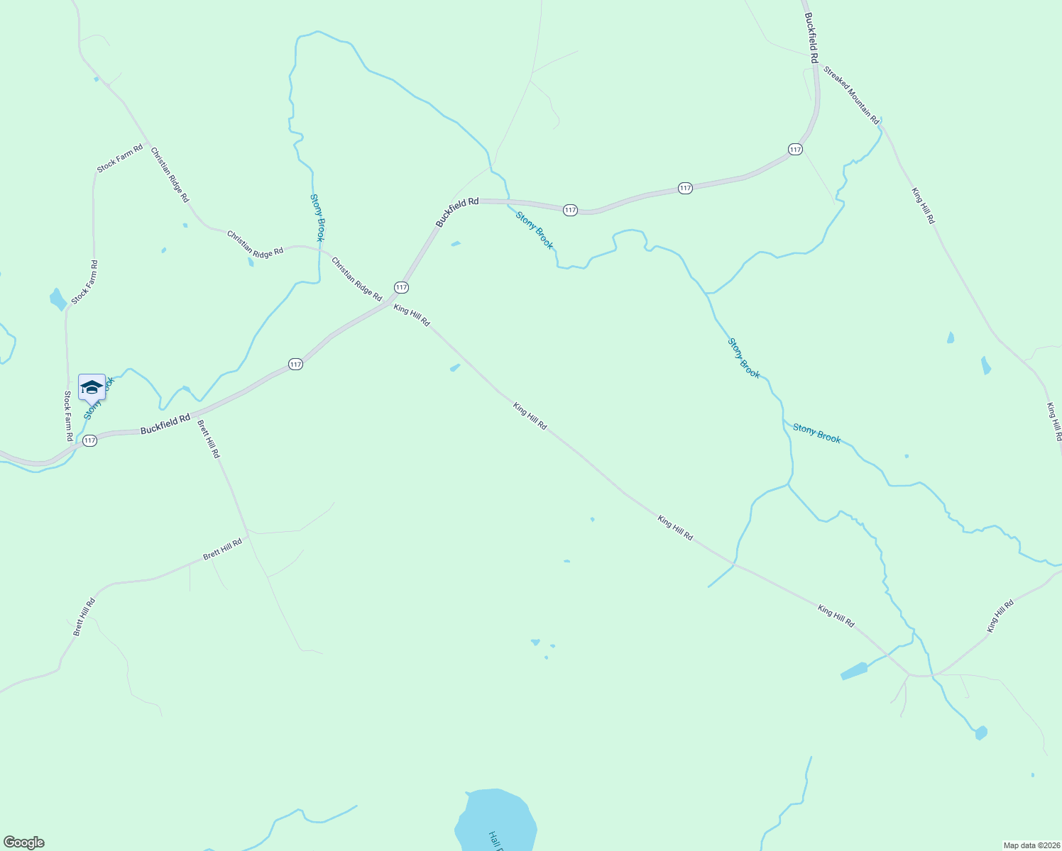 map of restaurants, bars, coffee shops, grocery stores, and more near 117 King Hill Road in Paris