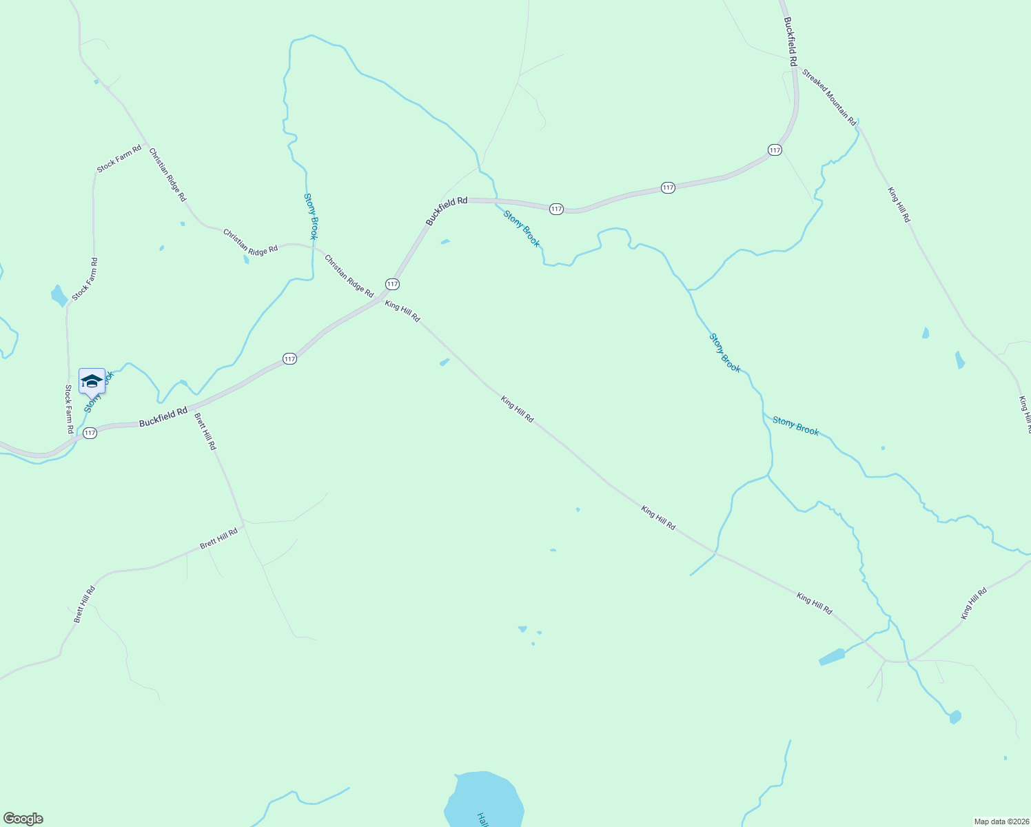 map of restaurants, bars, coffee shops, grocery stores, and more near 117 King Hill Road in Paris