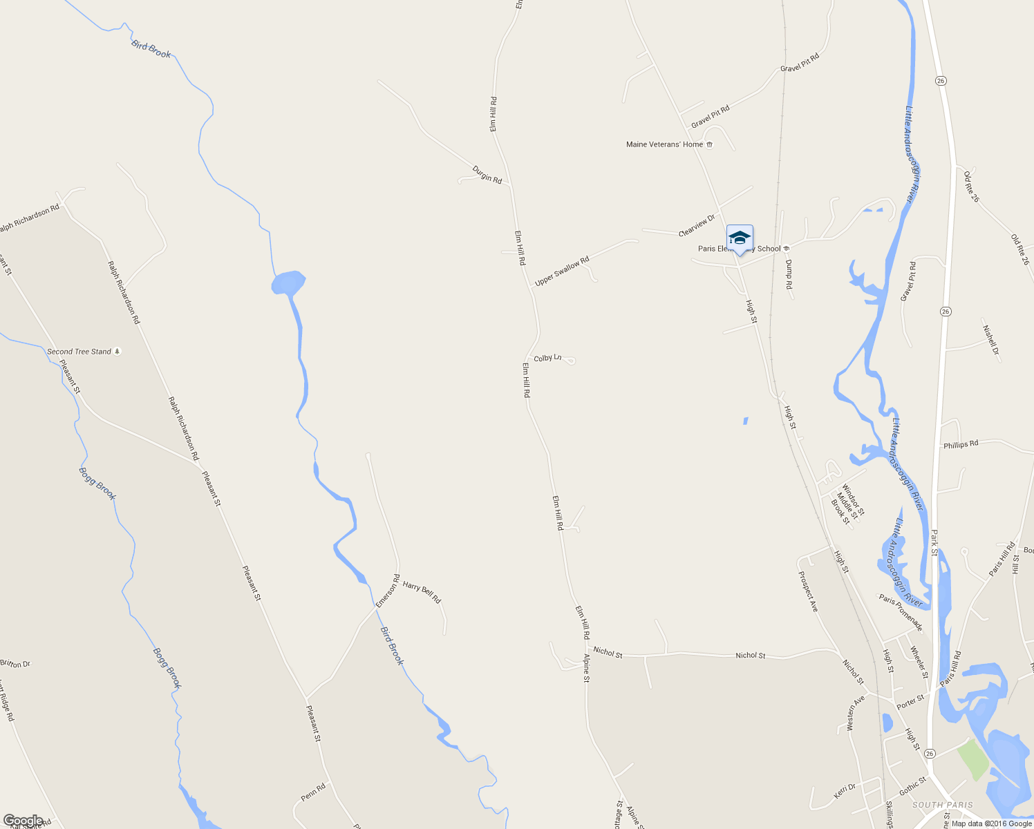 map of restaurants, bars, coffee shops, grocery stores, and more near 152 Elm Hill Road in Paris