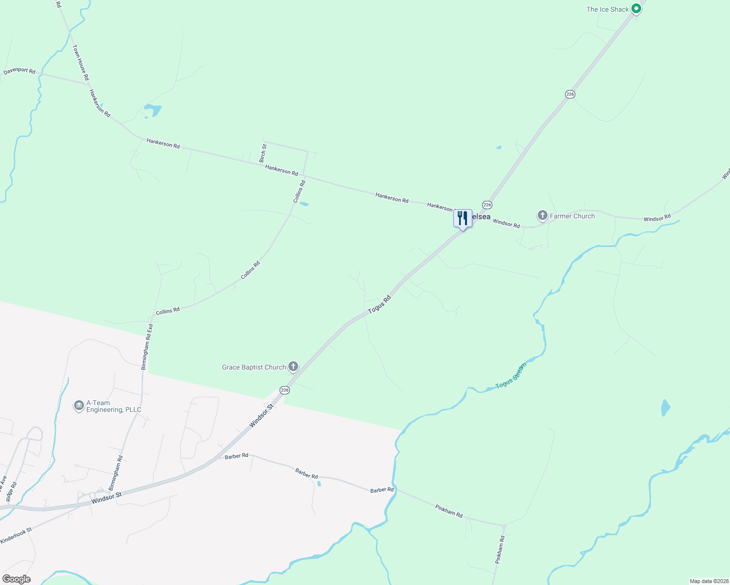 map of restaurants, bars, coffee shops, grocery stores, and more near Jack's Lane in Chelsea