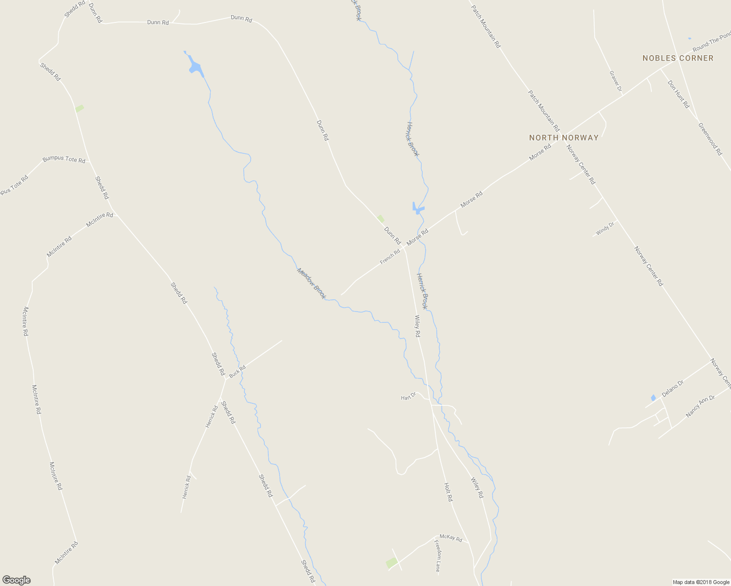 map of restaurants, bars, coffee shops, grocery stores, and more near 46 French Road in Norway