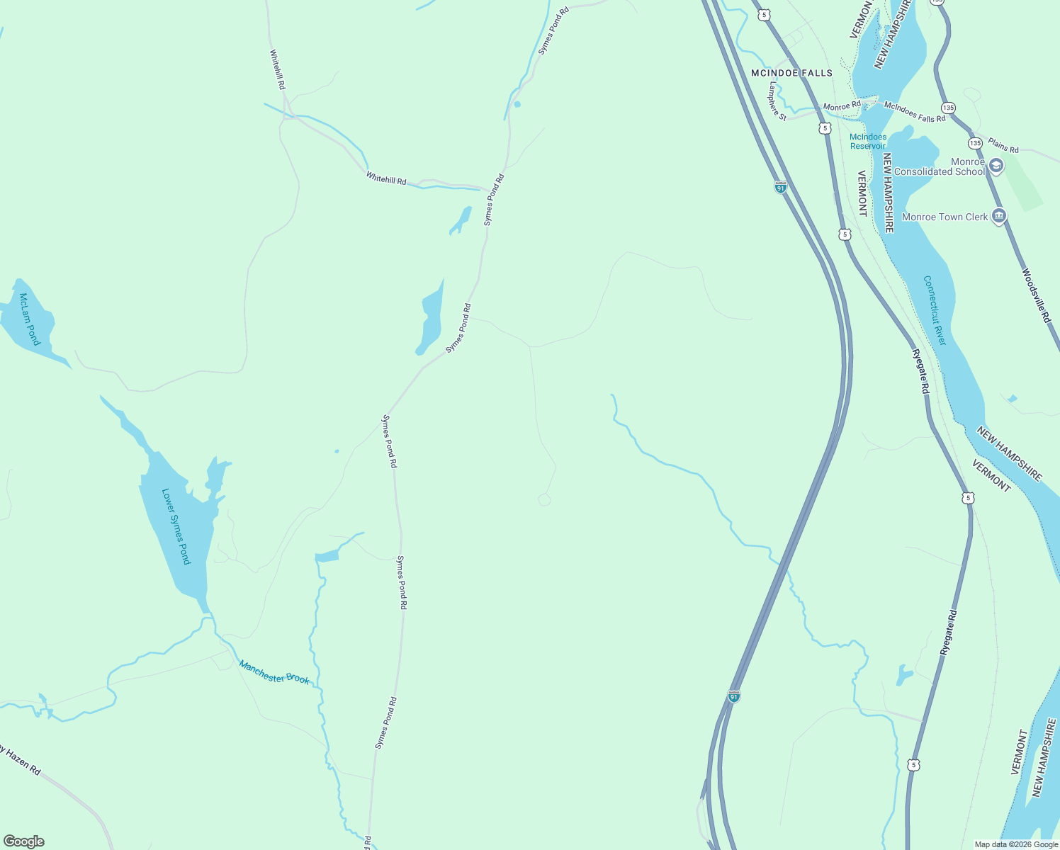 map of restaurants, bars, coffee shops, grocery stores, and more near 244 Guthrie Road in Ryegate