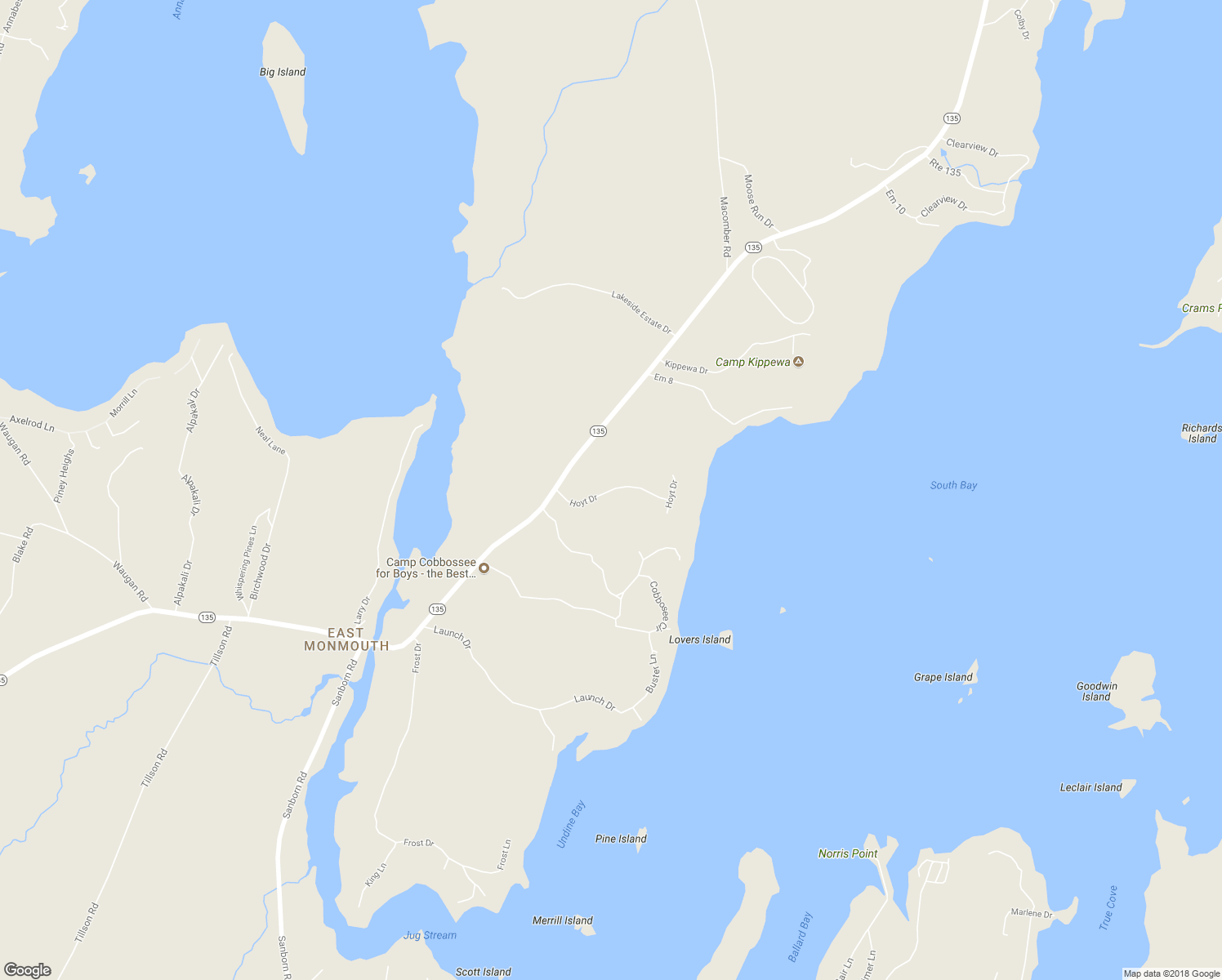 map of restaurants, bars, coffee shops, grocery stores, and more near 74 Hoyt Drive in Monmouth