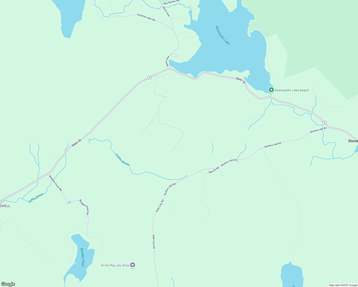 map of restaurants, bars, coffee shops, grocery stores, and more near 28 Stevens Road in Stoneham