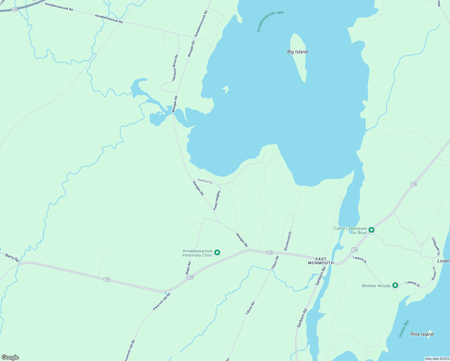 map of restaurants, bars, coffee shops, grocery stores, and more near 2 Morrill Lane in Monmouth