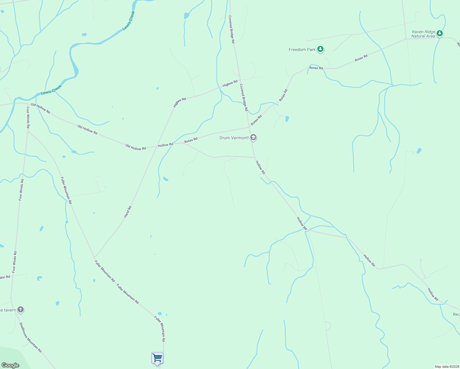 map of restaurants, bars, coffee shops, grocery stores, and more near Breeze Hill Acres in Monkton